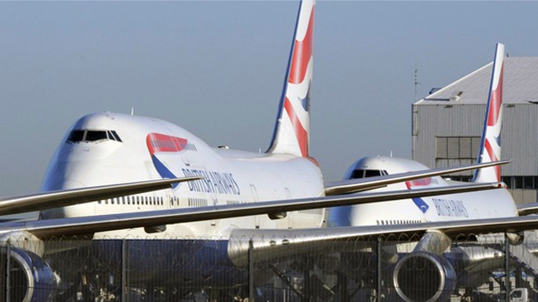 April 21: British Airways aircraft are seen parked at Heathrow airport in west London. (AP)