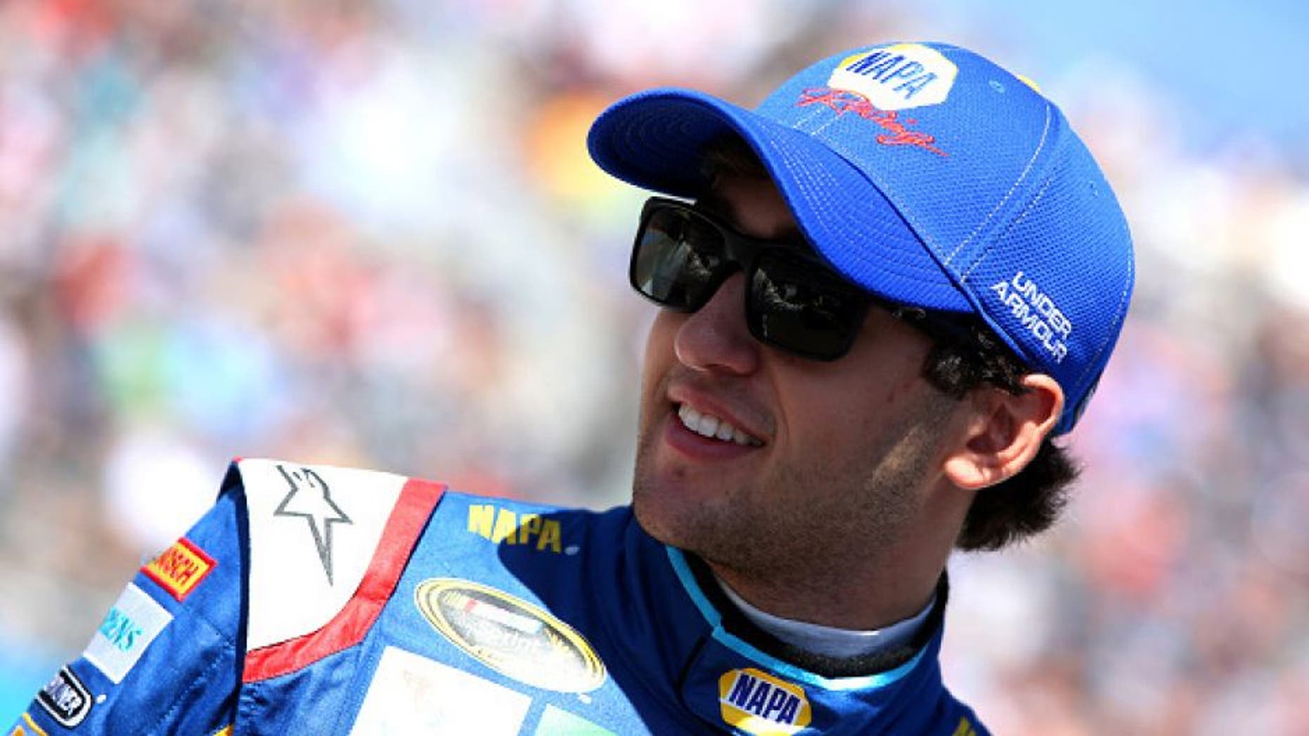 AVONDALE, AZ - MARCH 13: Chase Elliott, driver of the #24 NAPA Auto Parts Chevrolet, is introduced prior to the NASCAR Sprint Cup Series Good Sam 500 at Phoenix International Raceway on March 13, 2016 in Avondale, Arizona. (Photo by Sean Gardner/Getty Images)