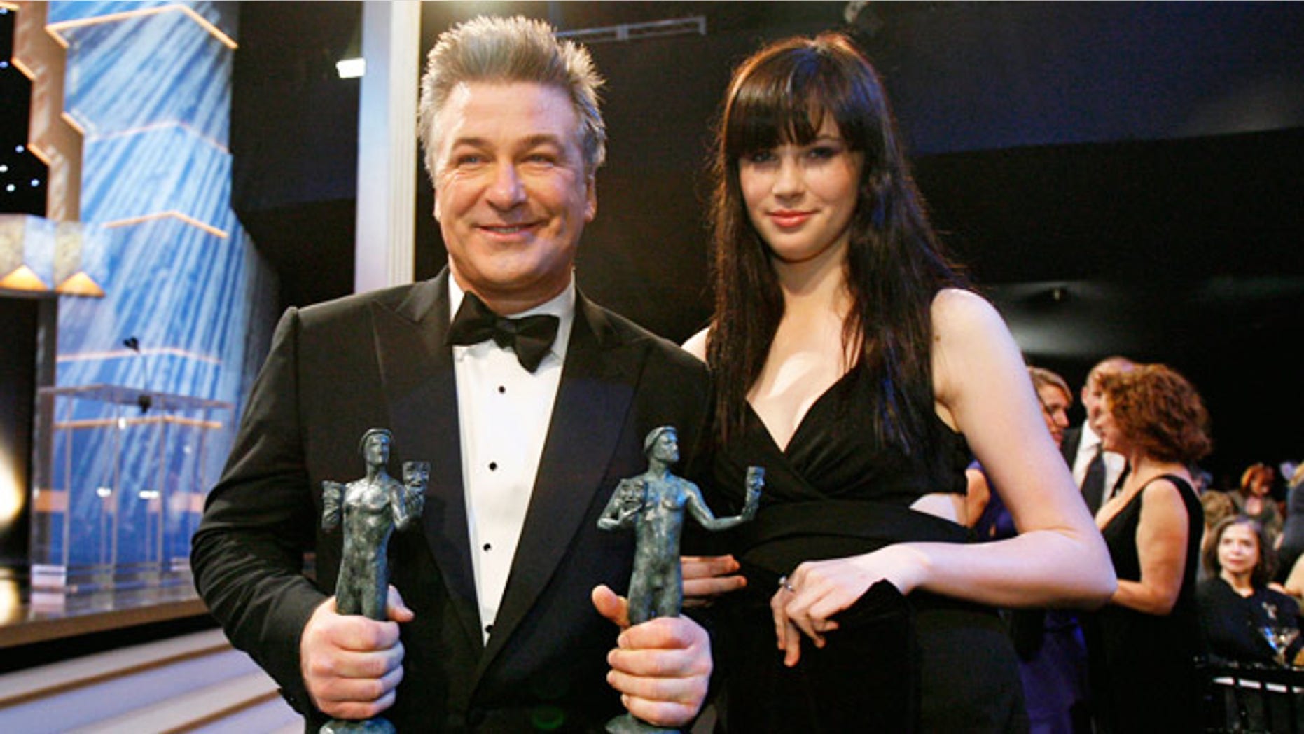 Alec and Ireland Baldwin in 2009.