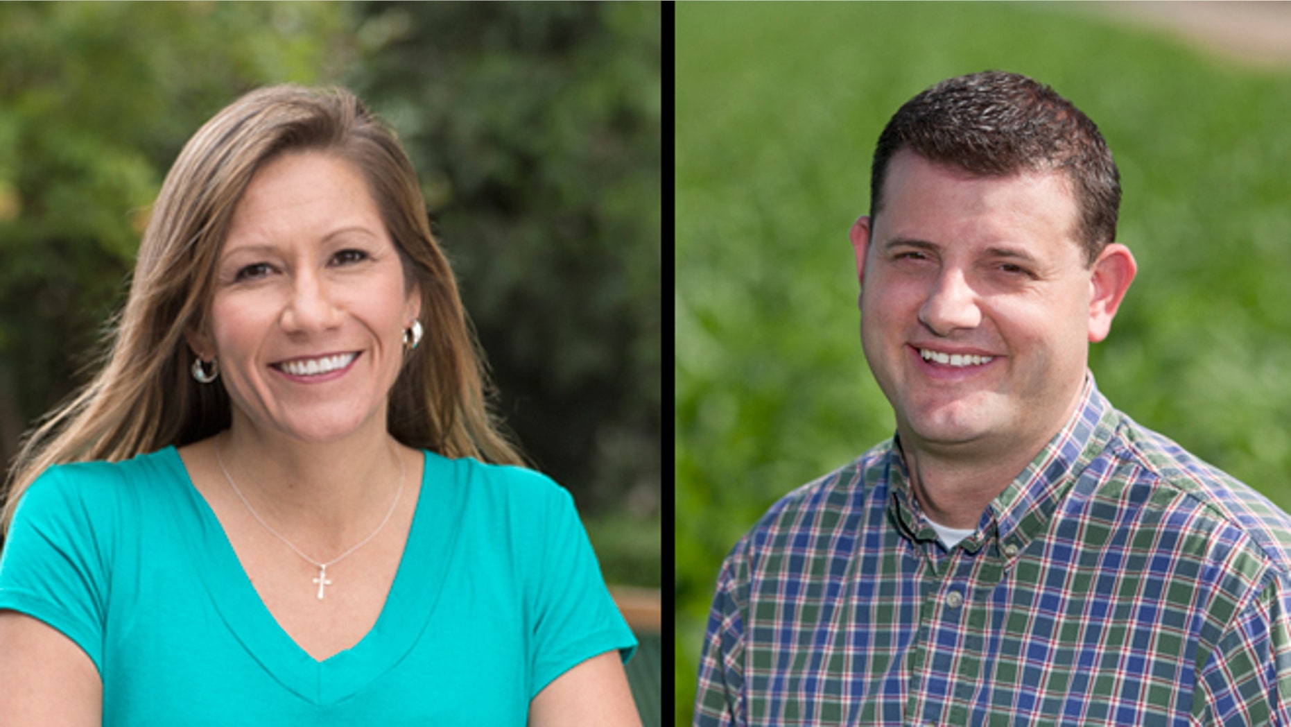 Amanda Renteria, left, and David Valadao. (Photos: Via campaign websites)