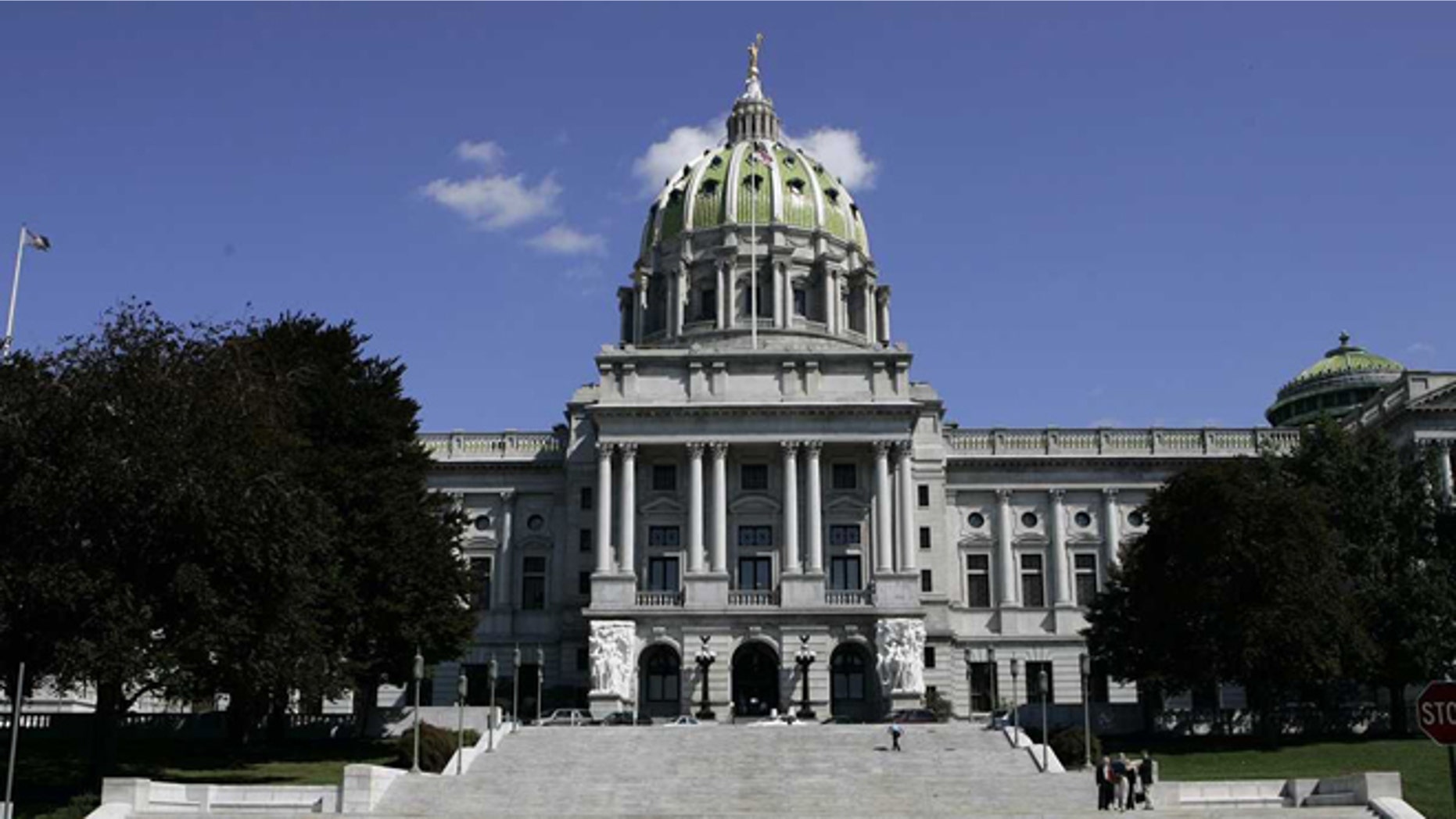 The Pennsylvania State Capitol in Harrisburg. (AP)