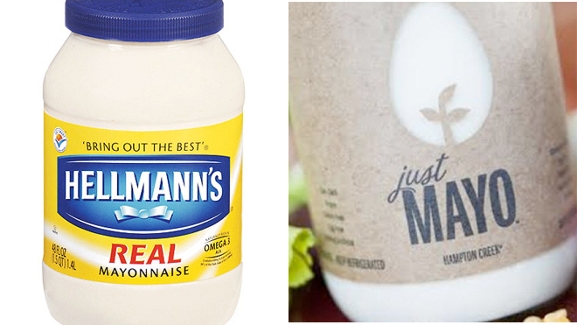 The maker of Hellman's is suing a California company that uses the word "Mayo" in its sandwich spread name, saying that federal regulators and dictionaries define mayonnaise as a spread that contains eggs.