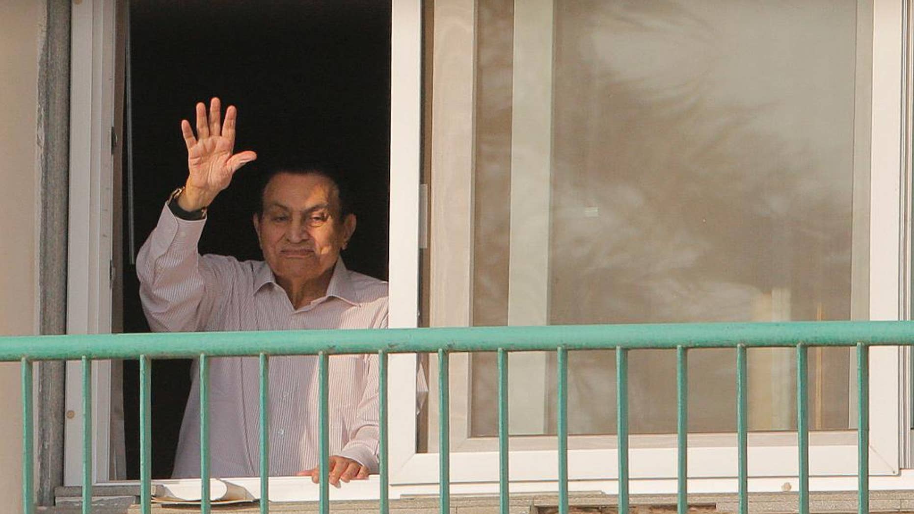 Hosni Mubarak in October 2016.