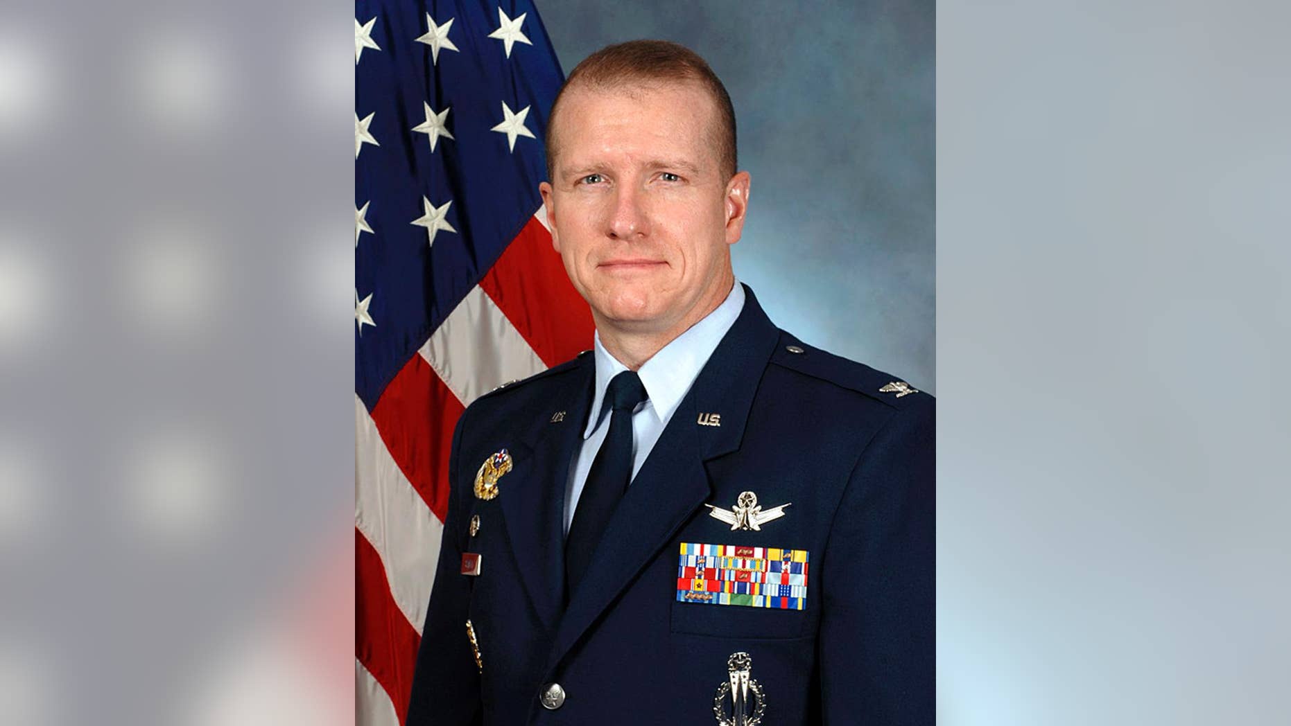 This undated handout photo provided by the US Air Force shows Col. Robert Stanley II. The Air Force is firing nine mid-level commanders and disciplining dozens of junior officers at a nuclear missile base in response to an exam-cheating scandal that spanned a far longer period than originally reported. No Air Force general is being punished, but Stanley, the top commander at the Montana base, which is where the exam cheating was discovered in January, has resigned. (AP Photo/US Air Force)
