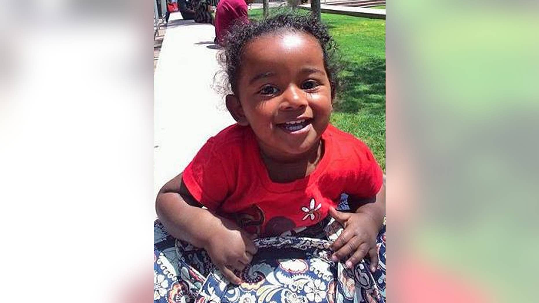 This undated photo released by the San Francisco Police Department shows Arianna Fitts. Police in San Francisco say they're looking for Arianna Fitts whose mother, Nicole Fitts, was found slain Friday, April 8, 2016, after being reported missing a week earlier. (San Francisco Police Department via AP)