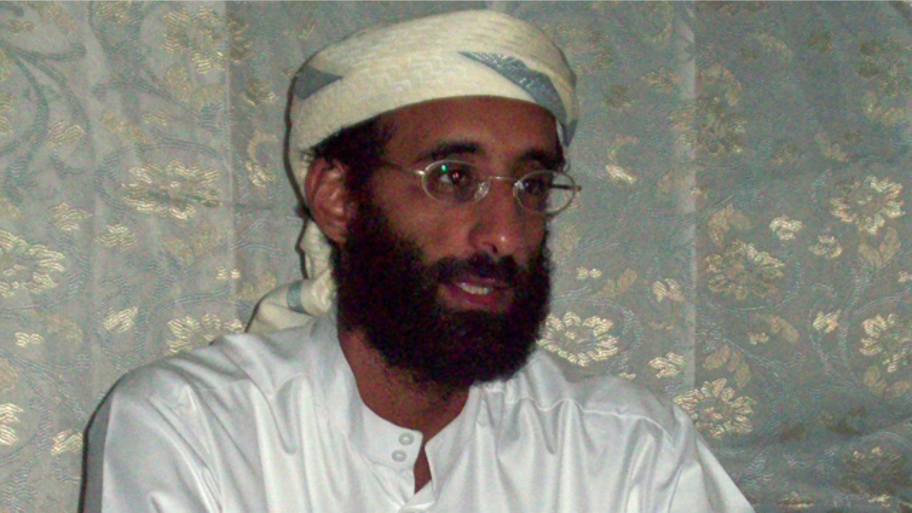 This Oct. 2008 file photo by Muhammad ud-Deen shows Anwar al-Awlaki in Yemen.