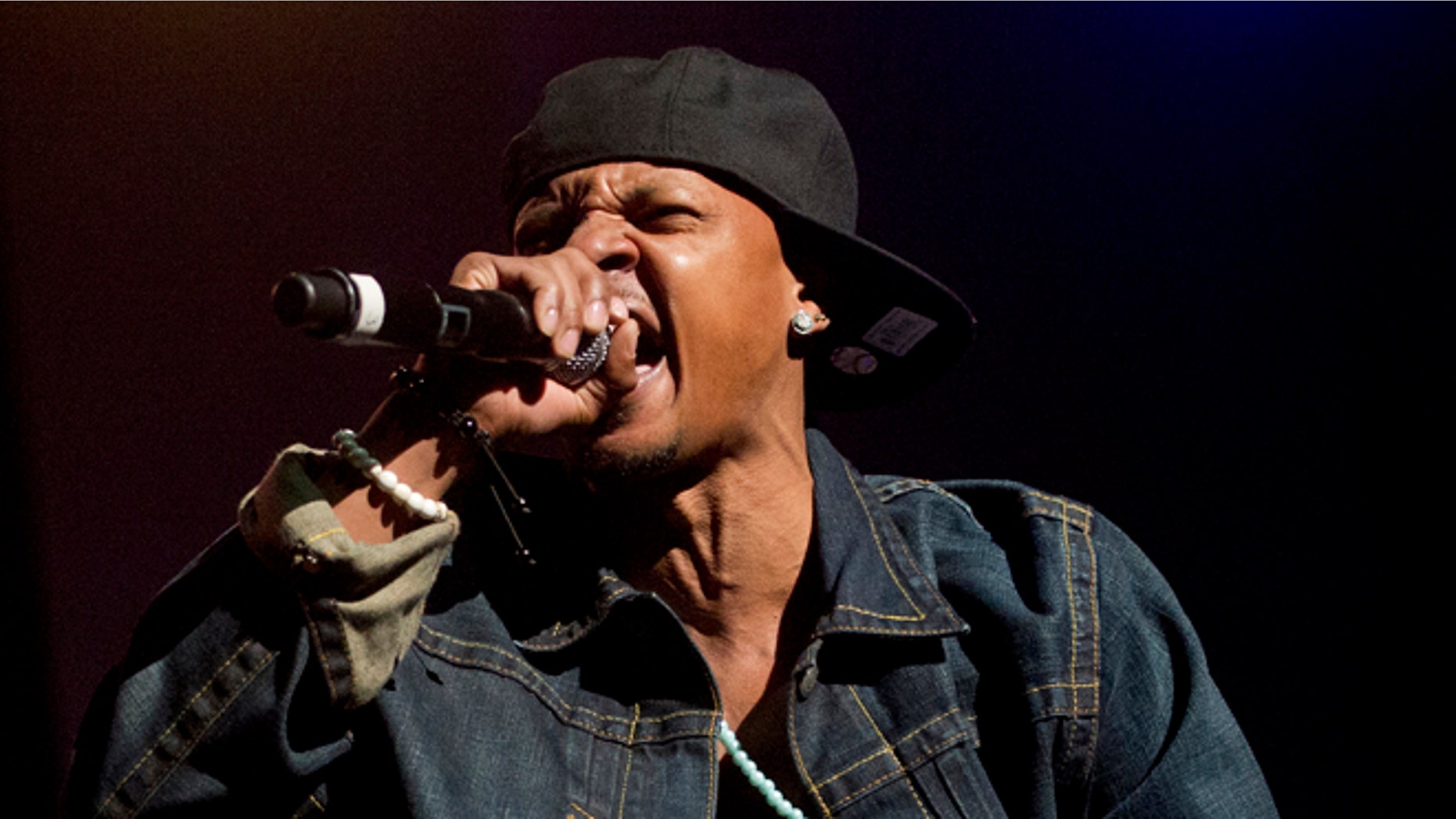 Feb. 23, 2013: In this file photo, Chris Kelly of Kris Kross performs on stage at the Fox Theatre in Atlanta during the So So Def 20th Anniversary Concert.