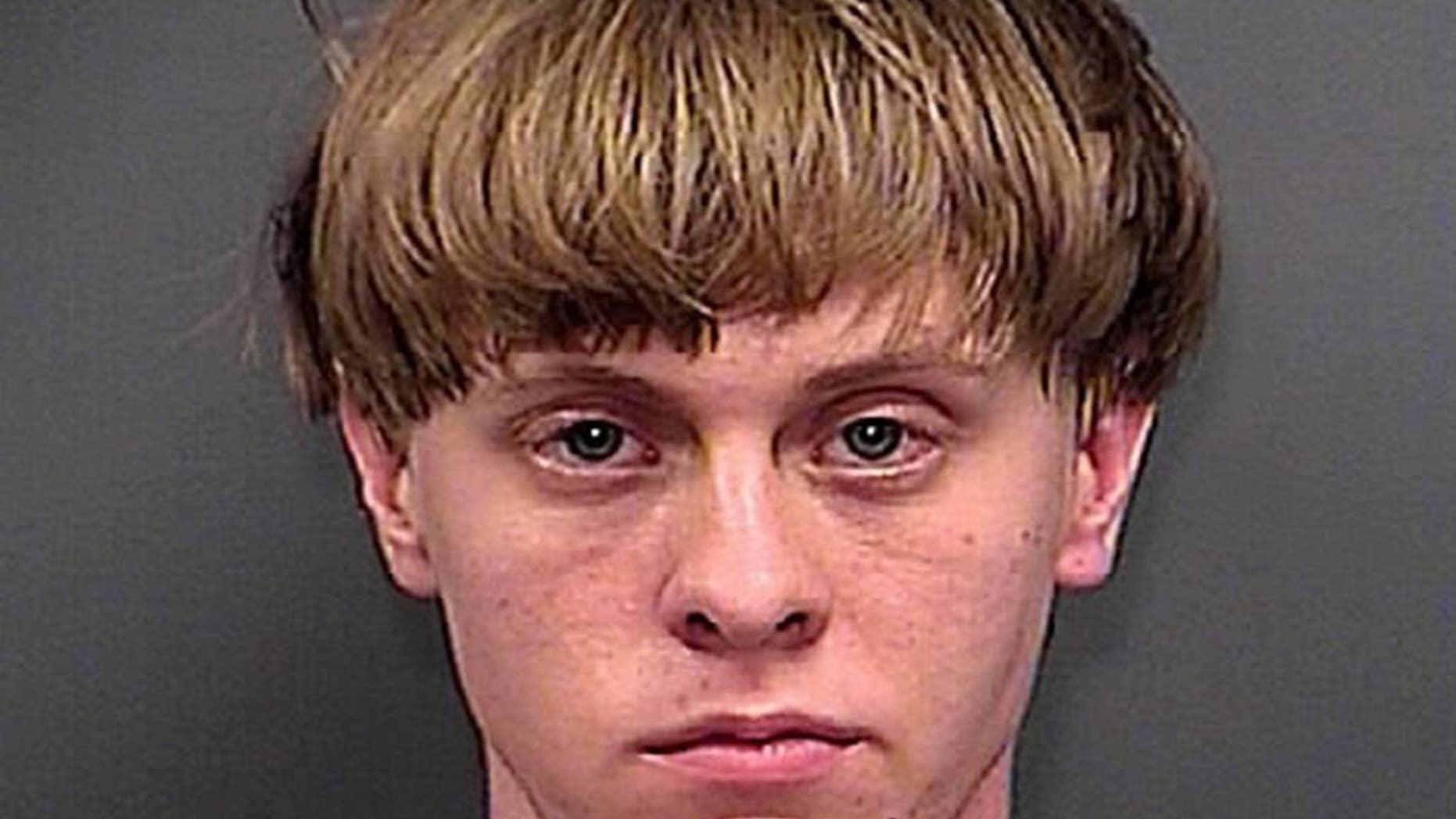 FILE - This June 18, 2015, file photo, provided by the Charleston County Sheriff's Office shows Dylann Roof. A judge ruled Friday, Nov. 25, 2016, that Roof is competent to stand trial for the killing of nine black worshippers at a South Carolina church. (Charleston County Sheriff's Office via AP, File)