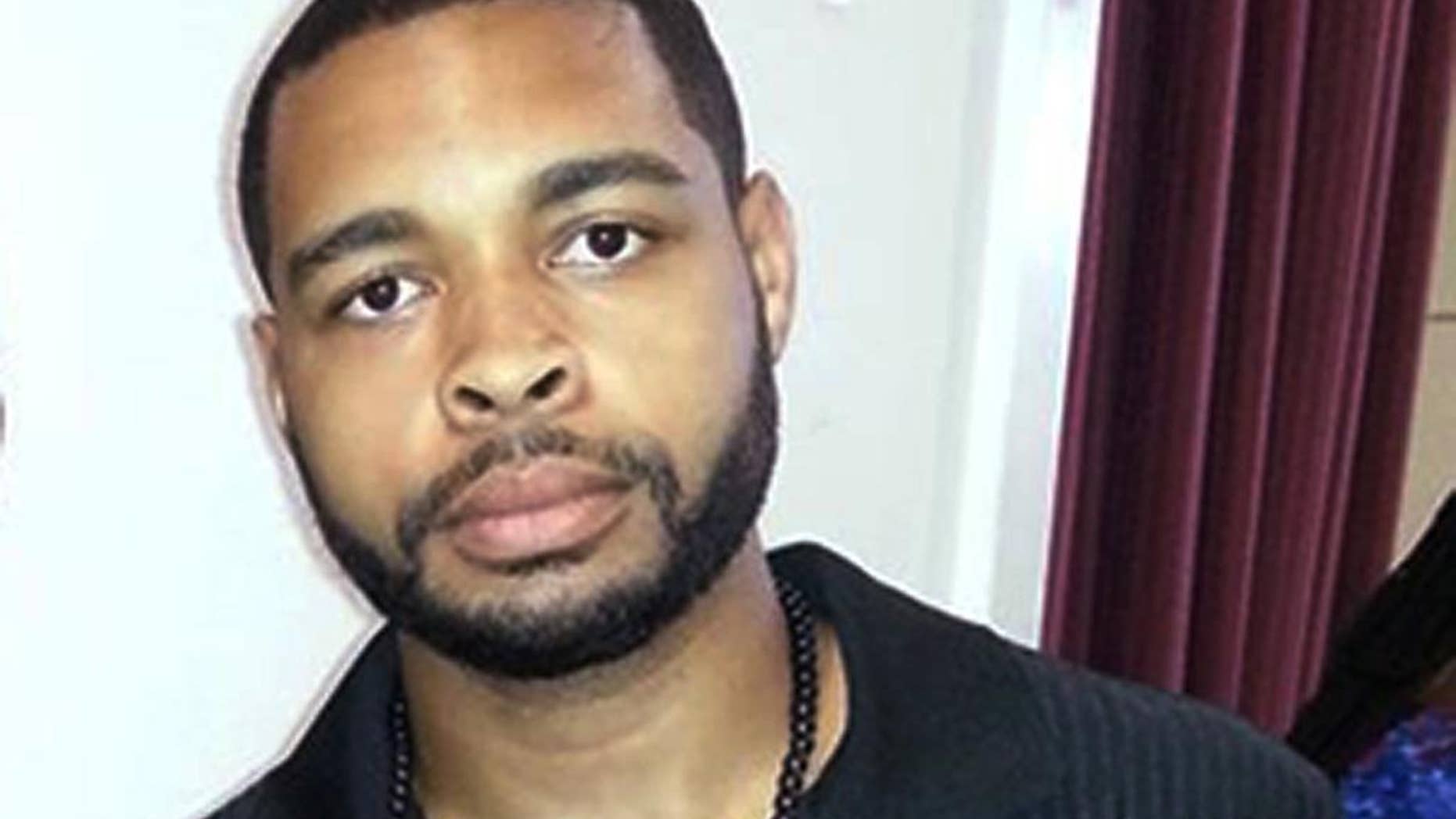 This undated photo posted on Facebook on April 30, 2016, shows Micah Johnson, who was a suspect in the slayings of five law enforcement officers in Dallas, July 7, 2016, during a protest over recent fatal police shootings of black men. Johnson, the Army reservist who killed five Dallas police officers, had kept an unauthorized grenade in his room on an Afghanistan base in 2014, according to a report released Friday, July 29, by Army officials investigating a sexual harassment complaint against him. (Facebook via AP)