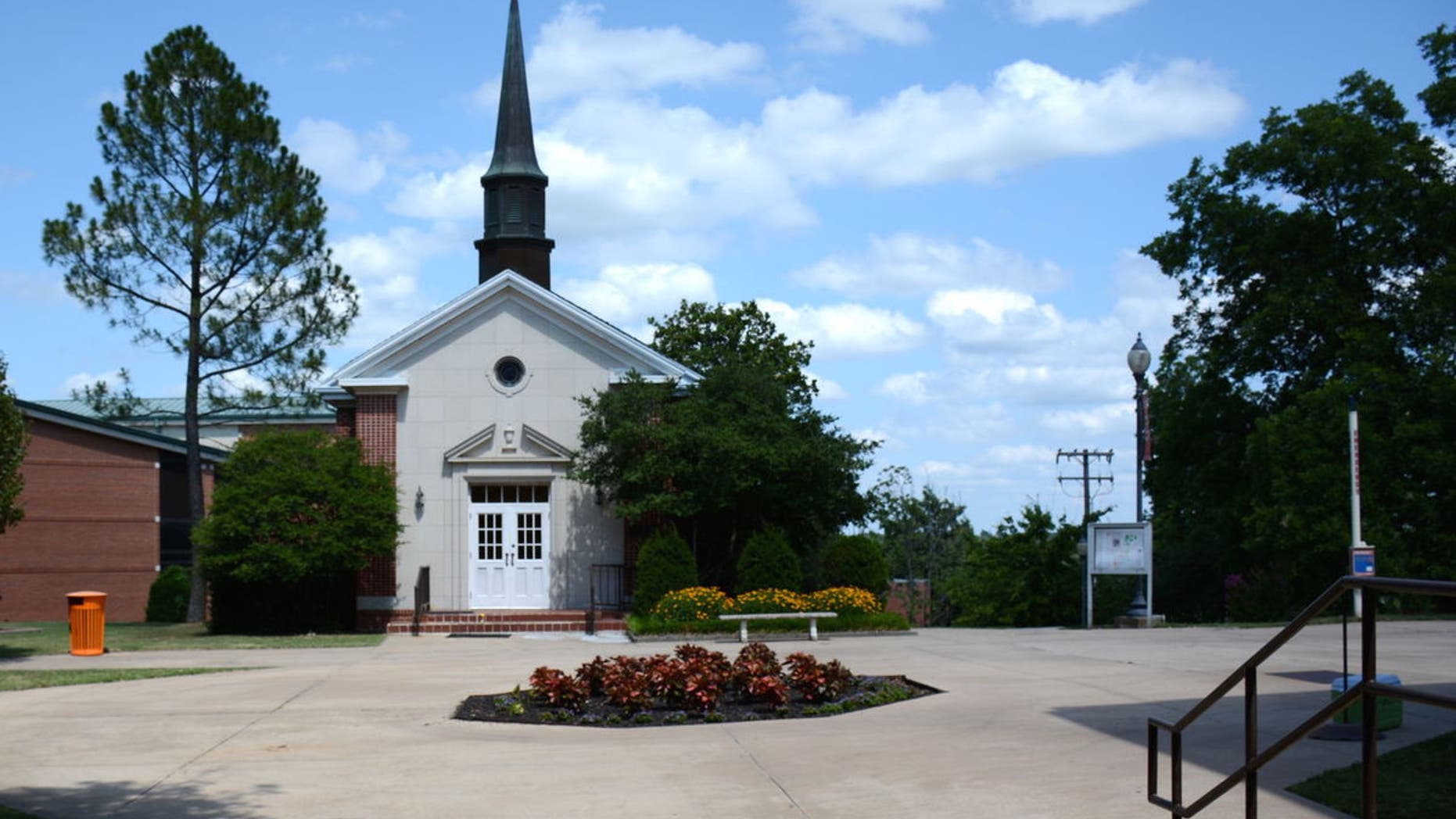 Kathryn P. Boswell Memorial Chapel, on the campus of East Central University.