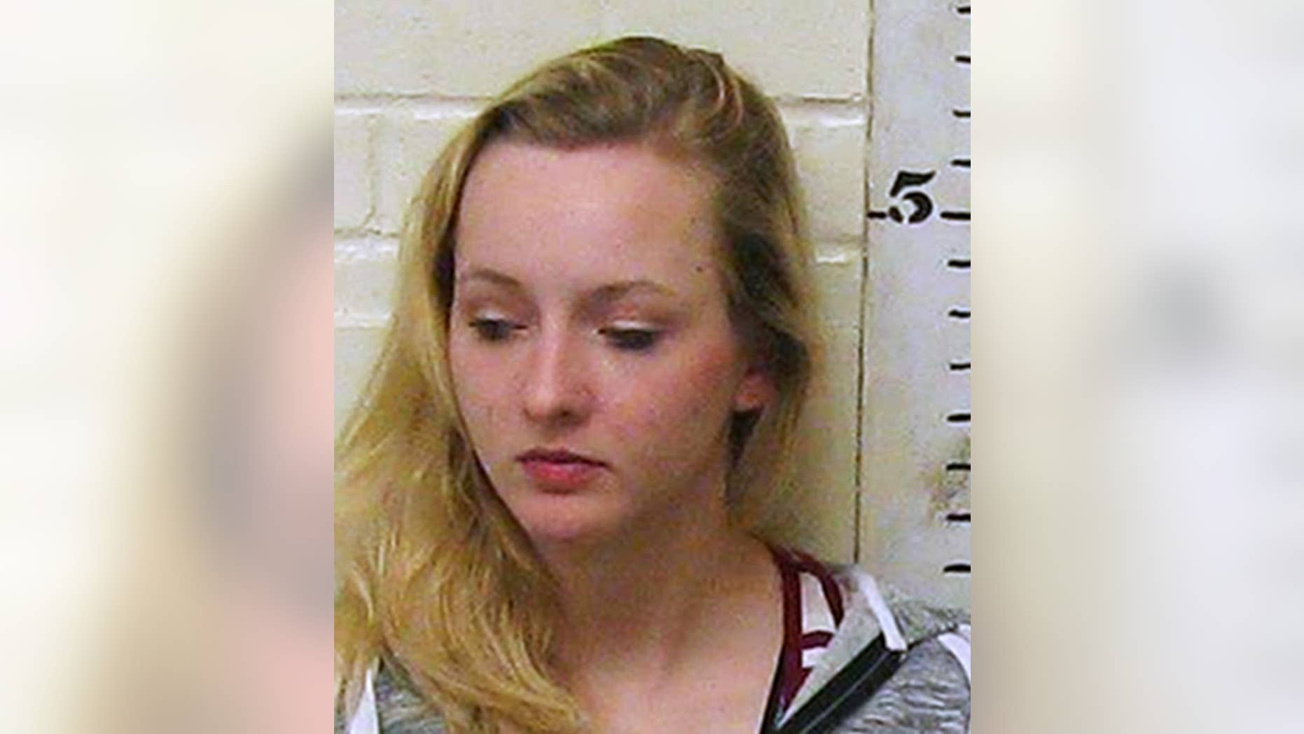This photo provided by the Denison Police Department in Denison, Texas, shows Breana Harmon Talbott. Authorities say Talbott is facing charges after falsely reporting she was kidnapped and sexually assaulted by three black males behind a church in Denison on March 8, 2017. Police say she confessed to the hoax on Tuesday, March 21. (Denison Police Department via AP)