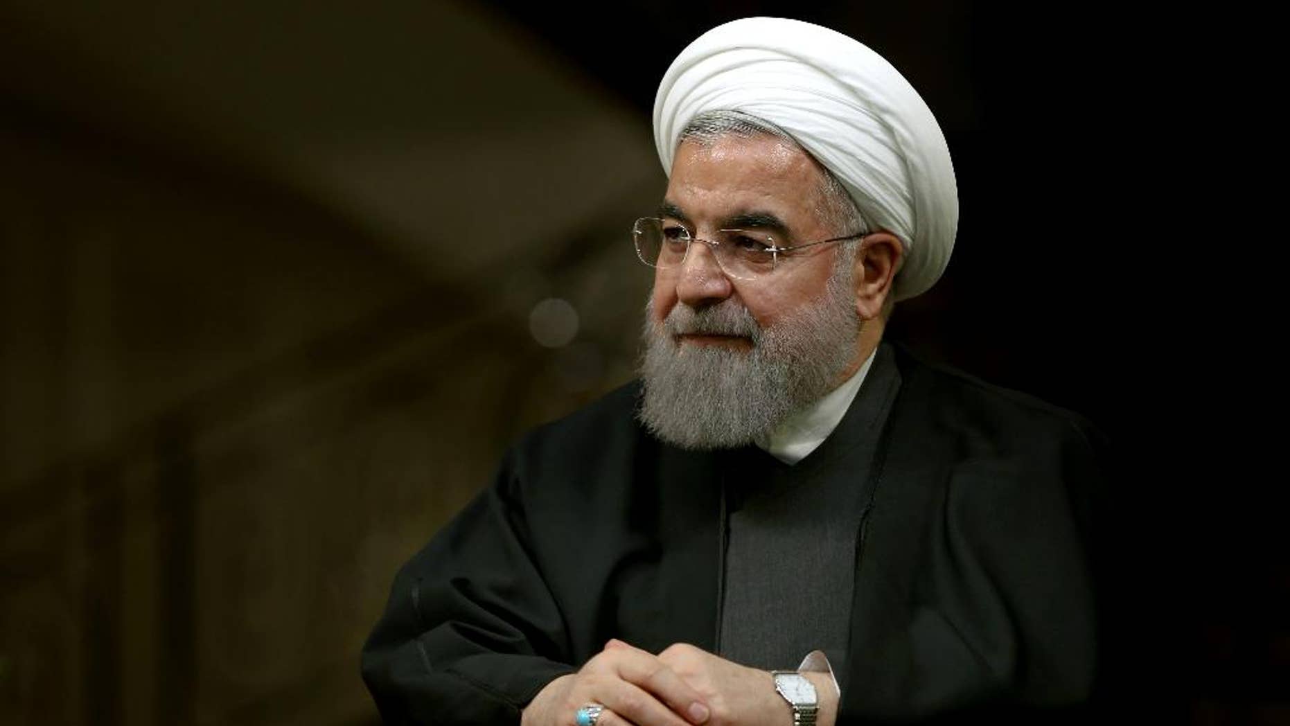 Iranian President Hassan Rouhani on Monday.