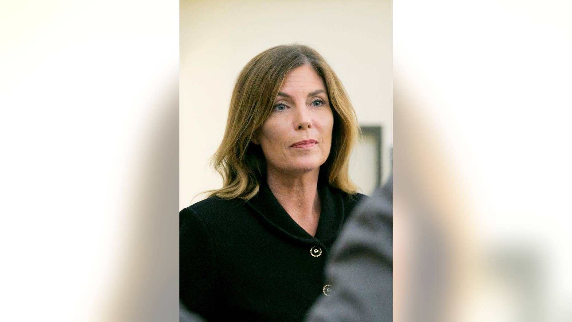 Pennsylvania Attorney General Kathleen Kane leaves court during her trial in 2016. (Jessica Griffin/The Philadelphia Inquirer via AP, Pool)
