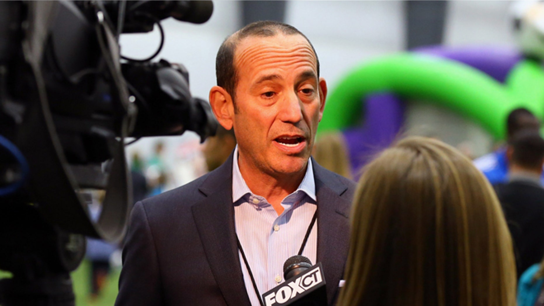 MLS Commissioner Don Garber on a January 2013 file photo.