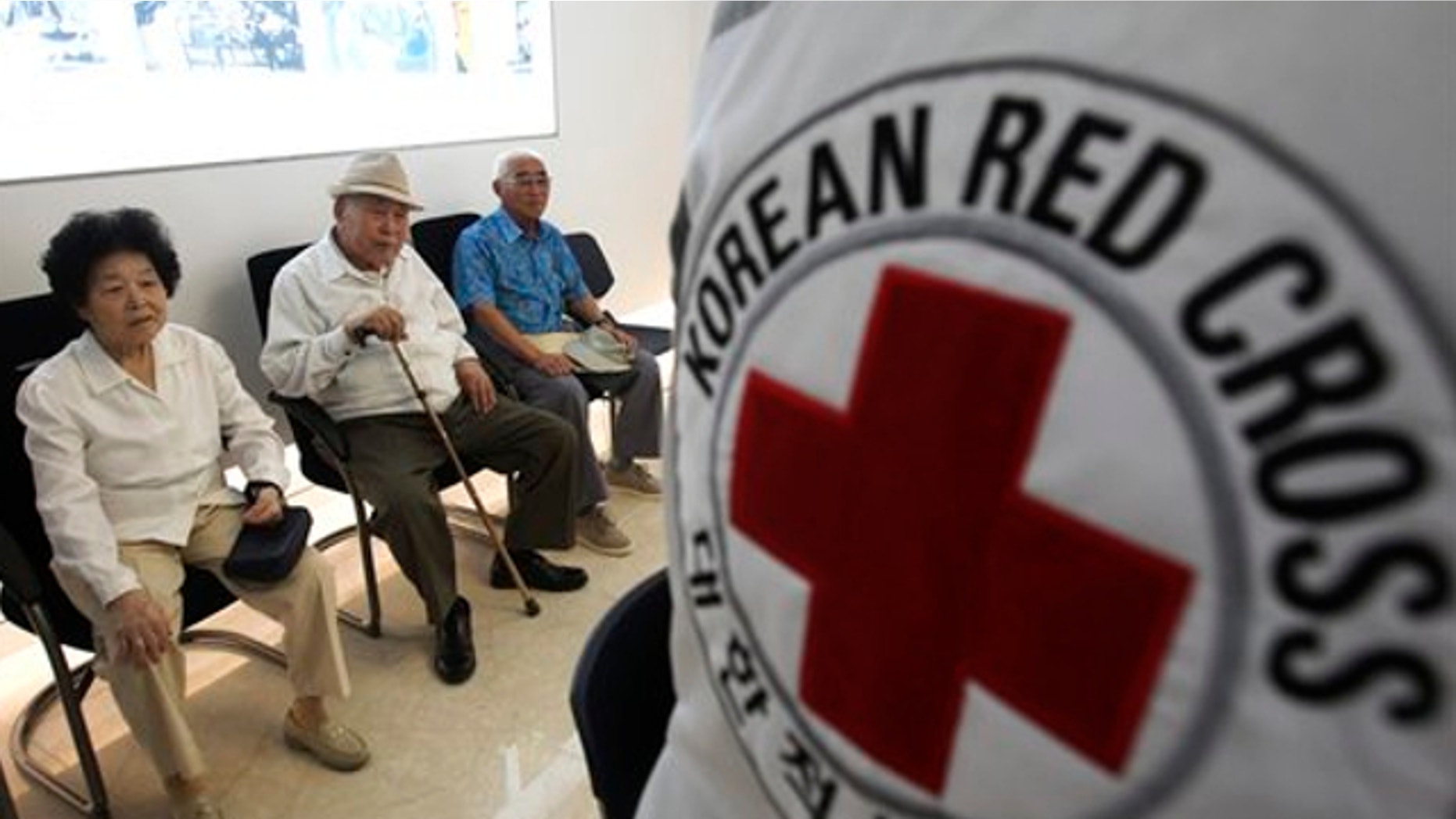 Aug. 24, 2013: South Korean applicants wait for the announcements of the names of South Korean candidates who can meet their North Korean relatives in upcoming family reunions at the headquarters of Korea Red Cross in Seoul, South Korea.