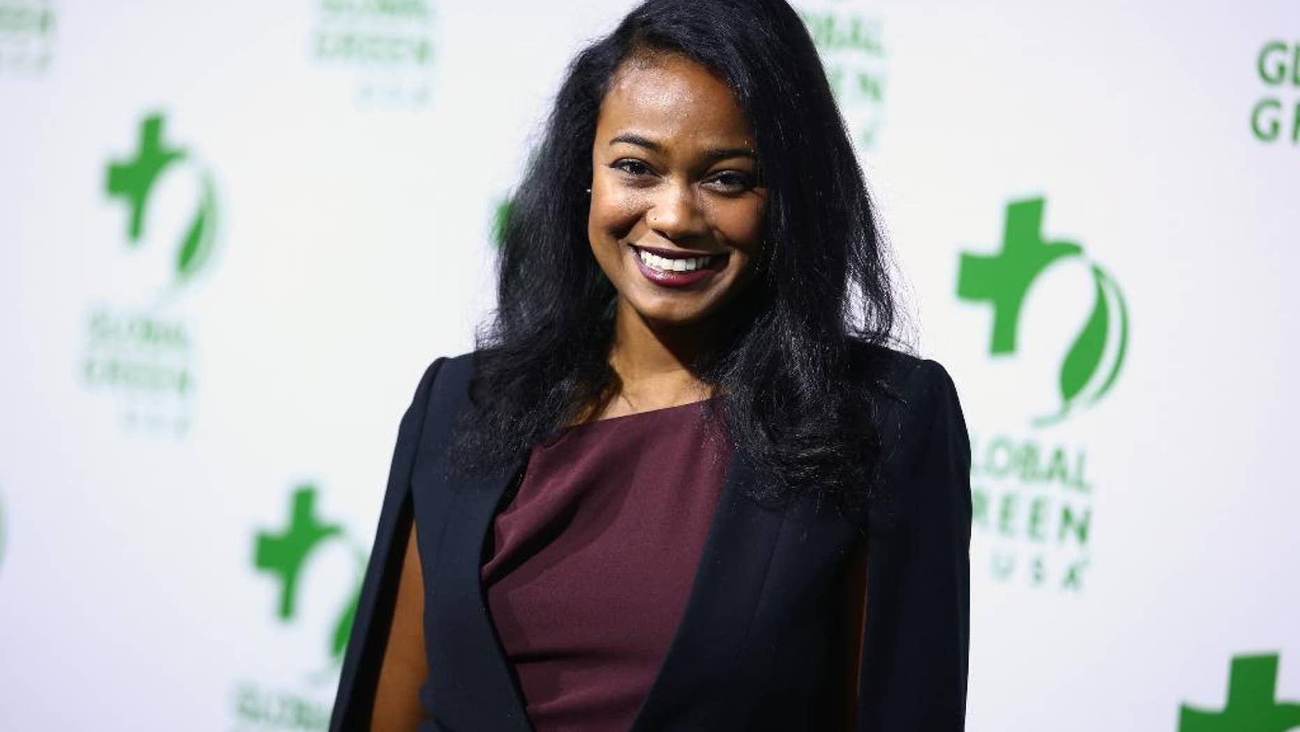 In this Feb. 18, 2015, file photo, Tatyana Ali arrives at the Global Green USA's 12th Annual Pre-Oscar Party at the Avalon Hollywood in Los Angeles.