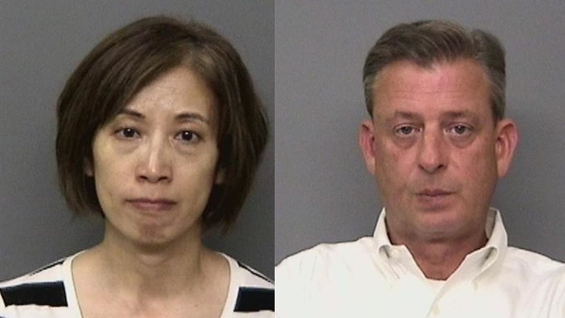 Kelsi Hoser and Jonathan McConkey, employees of a flight school, were booked for allegedly kidnapping a student and threatening to send him back to China via airplane.