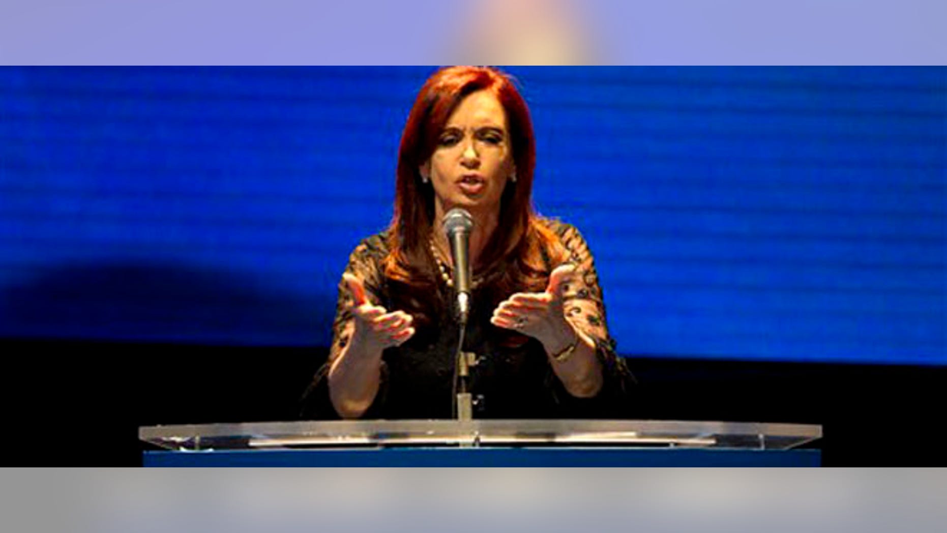 Argentinian President Cristina Fernández de Kirchner. (Photo: AP)