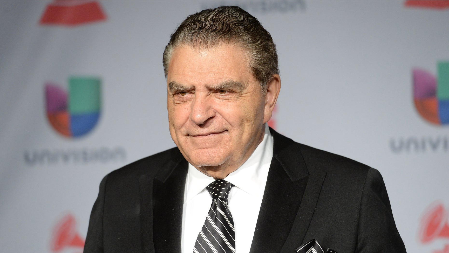 LAS VEGAS, NV - NOVEMBER 21: TV personality Don Francisco poses in the press room at the 14th Annual Latin GRAMMY Awards held at the Mandalay Bay Events Center on November 21, 2013 in Las Vegas, Nevada. (Photo by Jason Merritt/Getty Images)