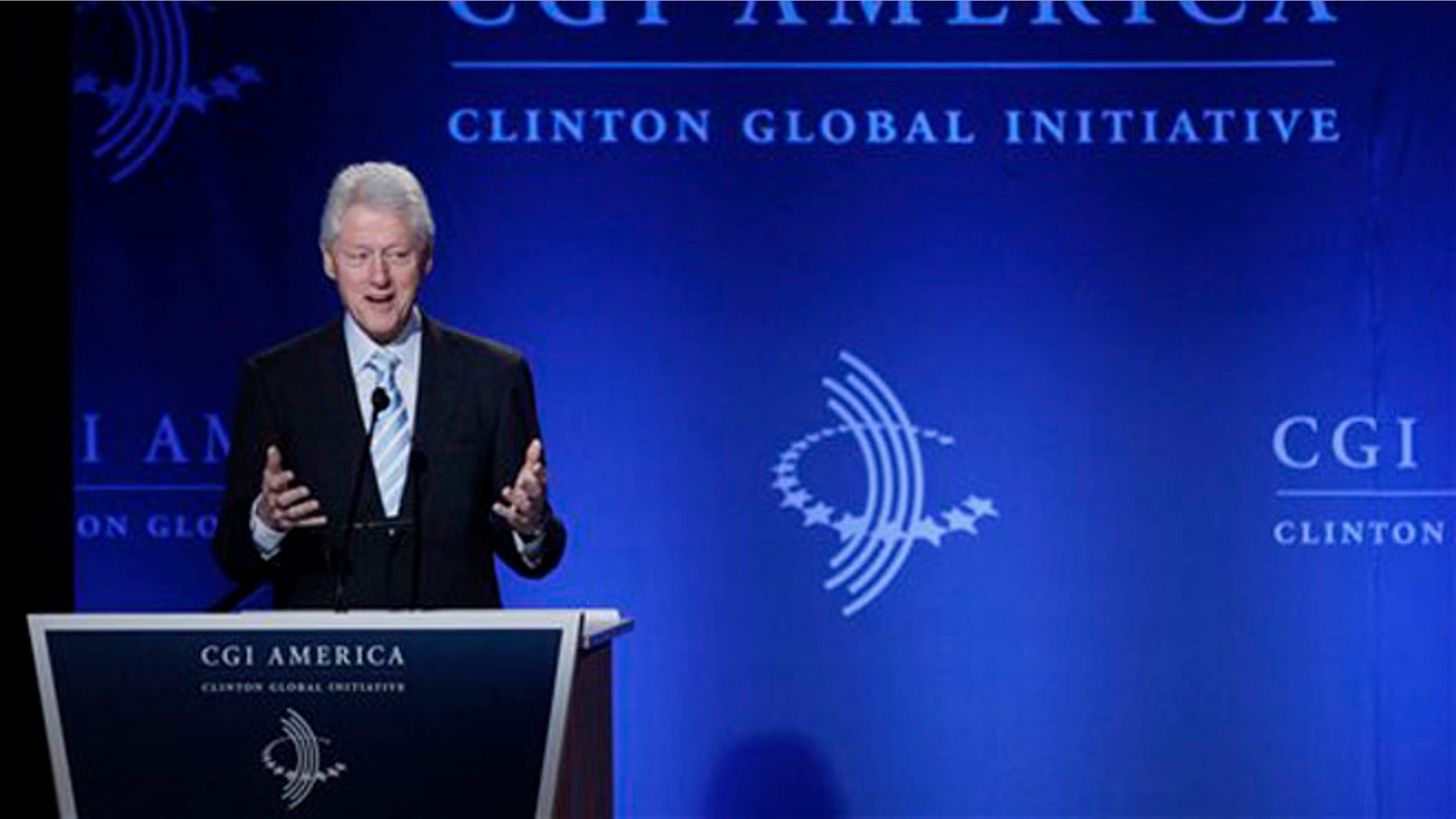 June 7, 2012: Former President Bill Clinton.