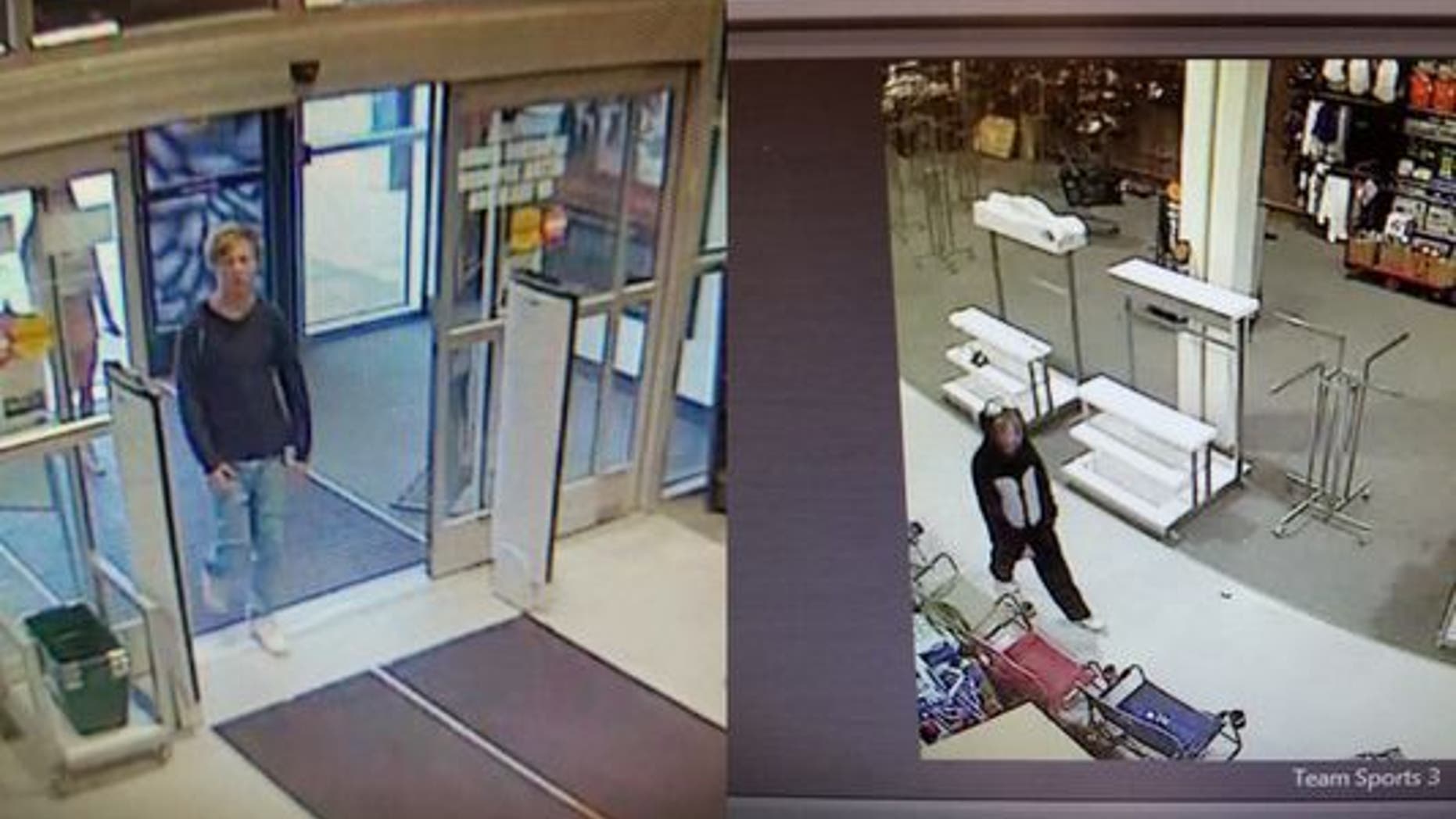 The man in the panda suit was believed to have been spotted leaving a store in Vermont.
