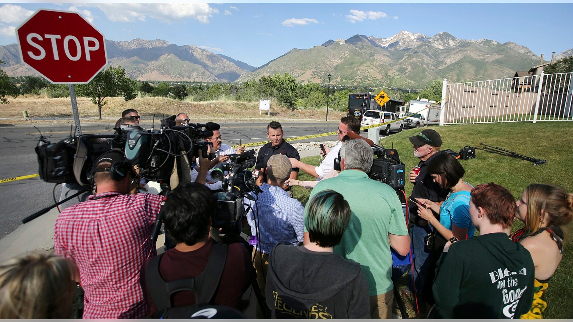 Utah investigators are trying to determine why a man opened fire on a woman and children inside a car Tuesday, June 6, 2017, in Sandy, leaving the woman, a boy and the man dead and two other children injured.