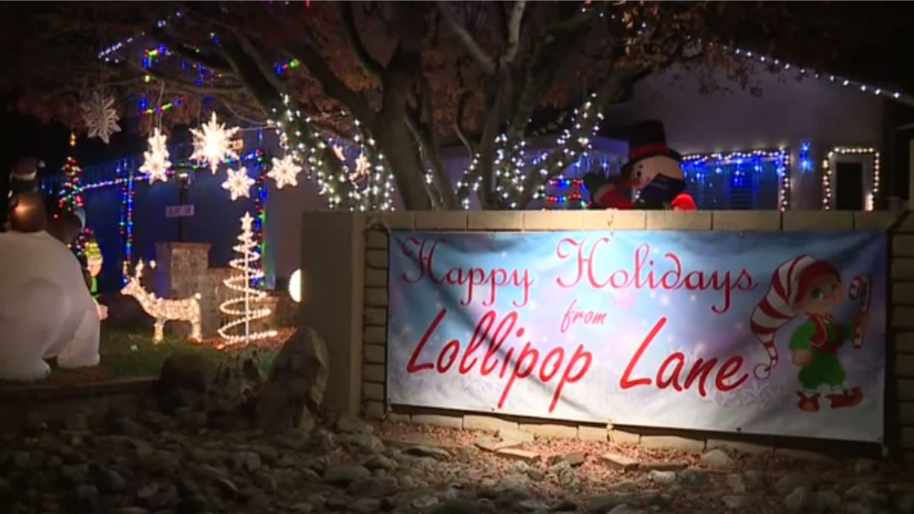 A family in California was shamed in an anonymous letter for not participating in their neighborhood's tradition of elaborate decorating.