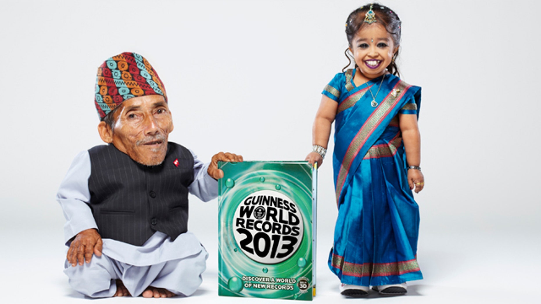 The world's shortest woman, Jyothi Amge, 18, of Nagpur, India, recently met the world's shortest man, Chandra Bahadur Dangi, 72, of Nepal, in Italy.