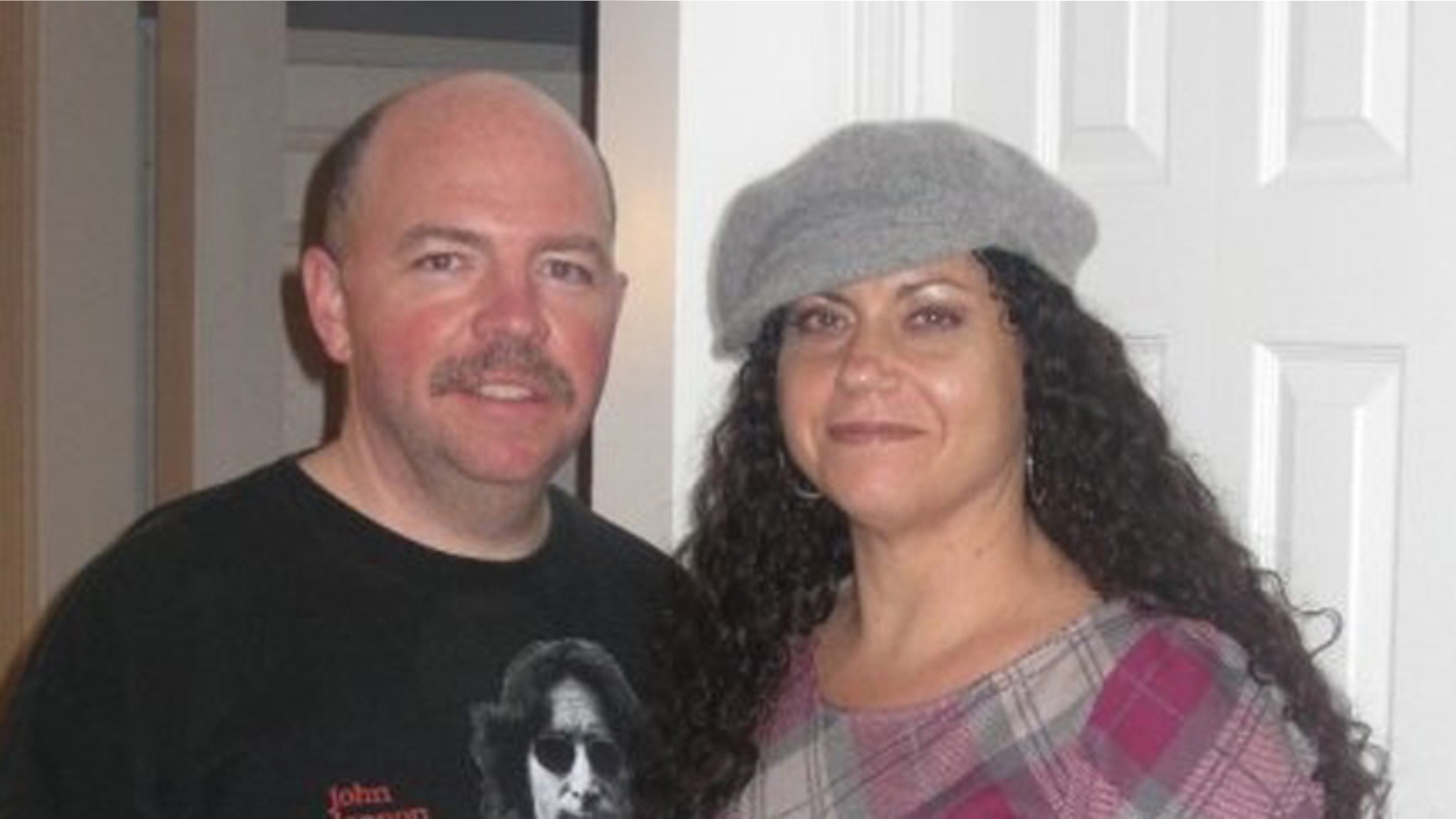 Vicki Kelly poses with her husband, Pat.