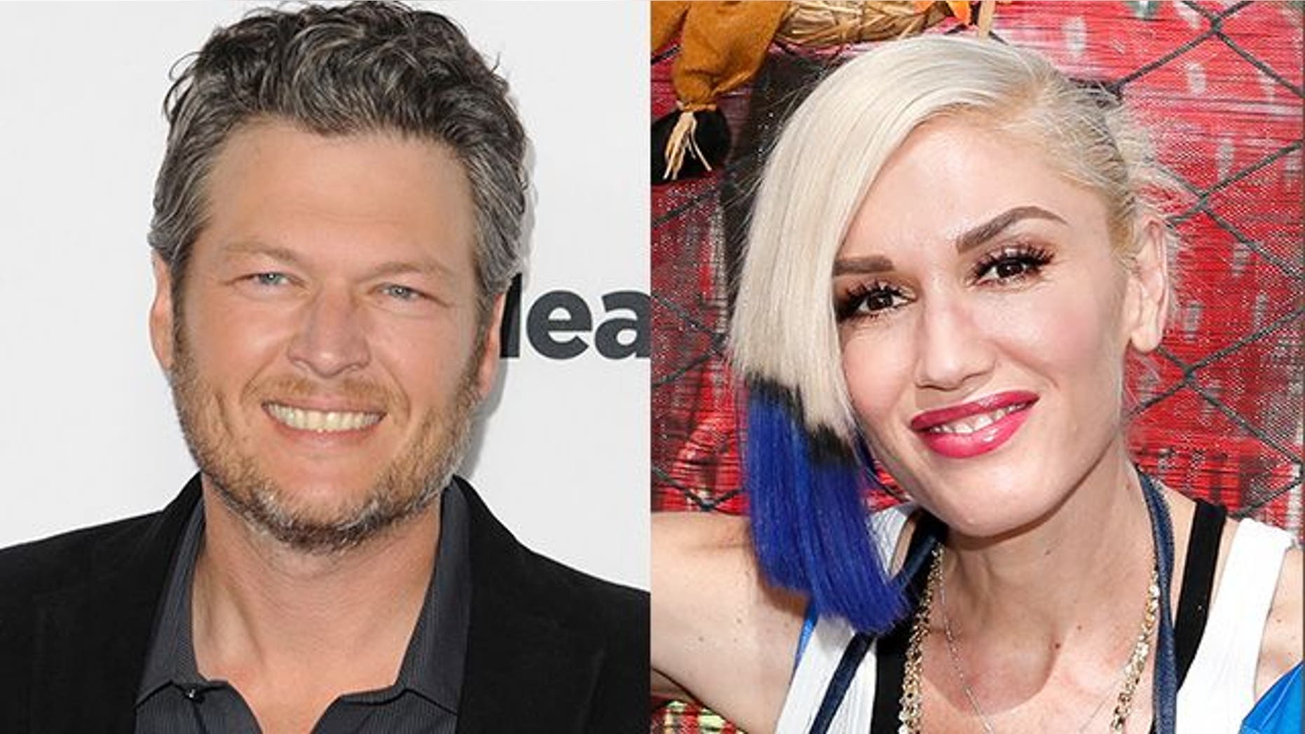 Blake Shelton and Gwen Stefani.