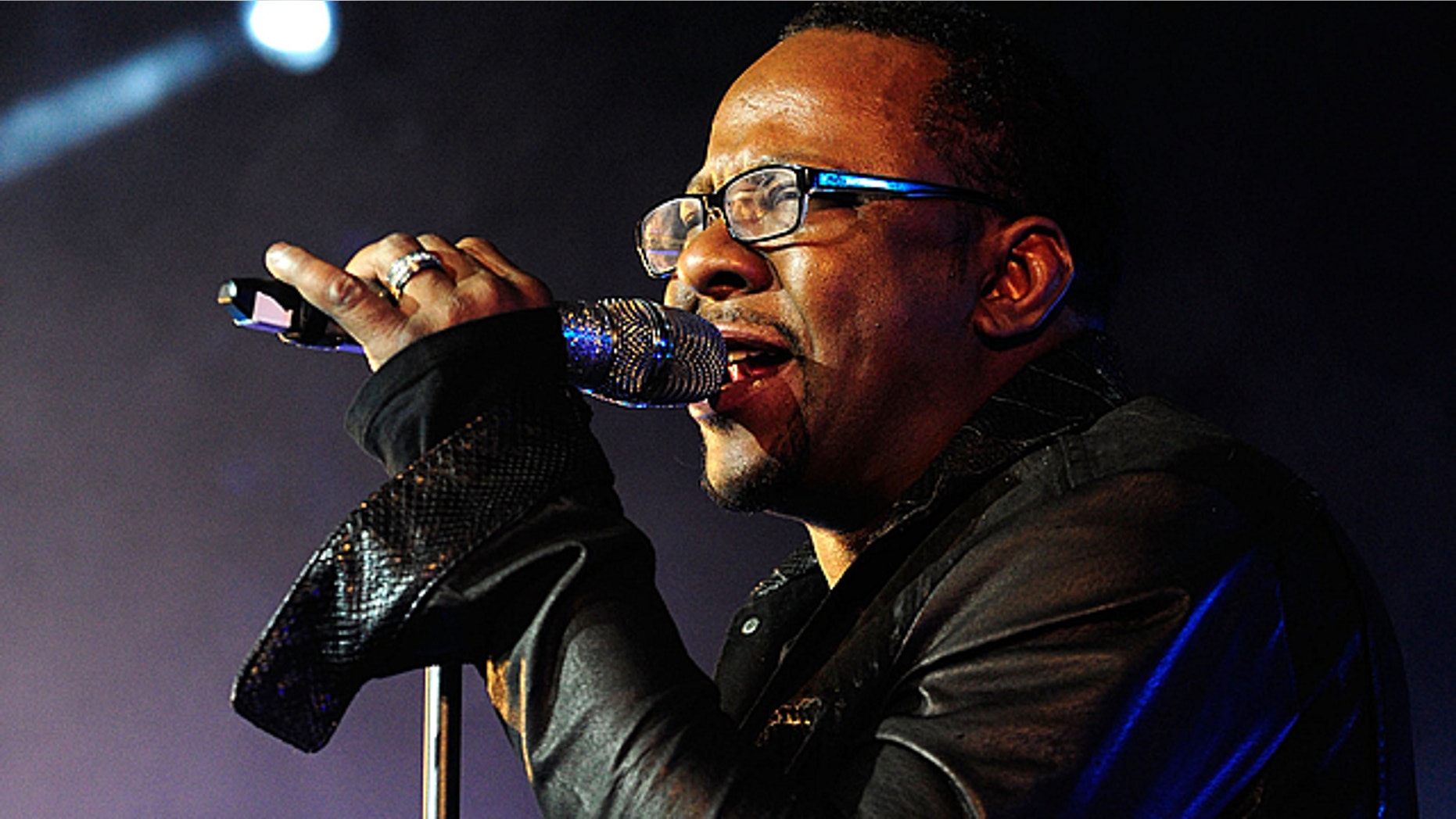 April 11, 2015. Bobby Brown at the Soul Food Festival in Los Angeles.