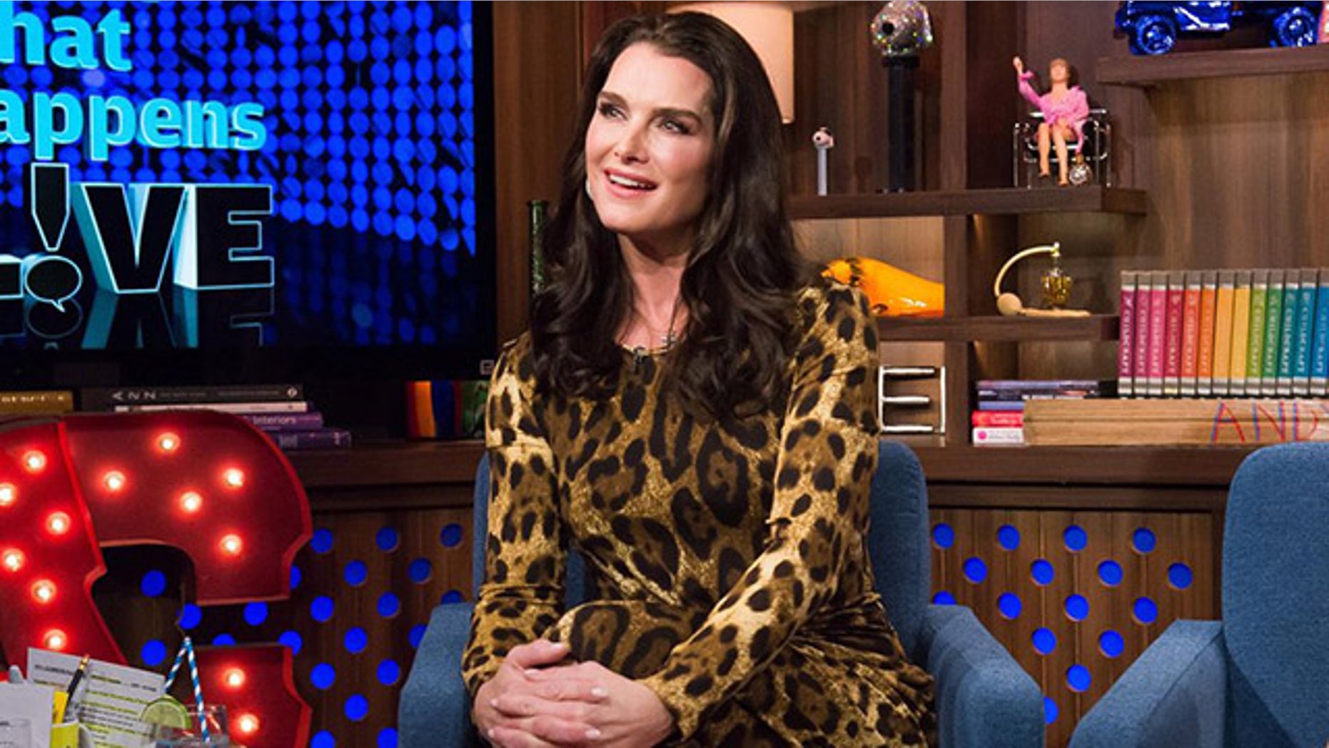 Brooke Shields on "Watch What Happens Live."