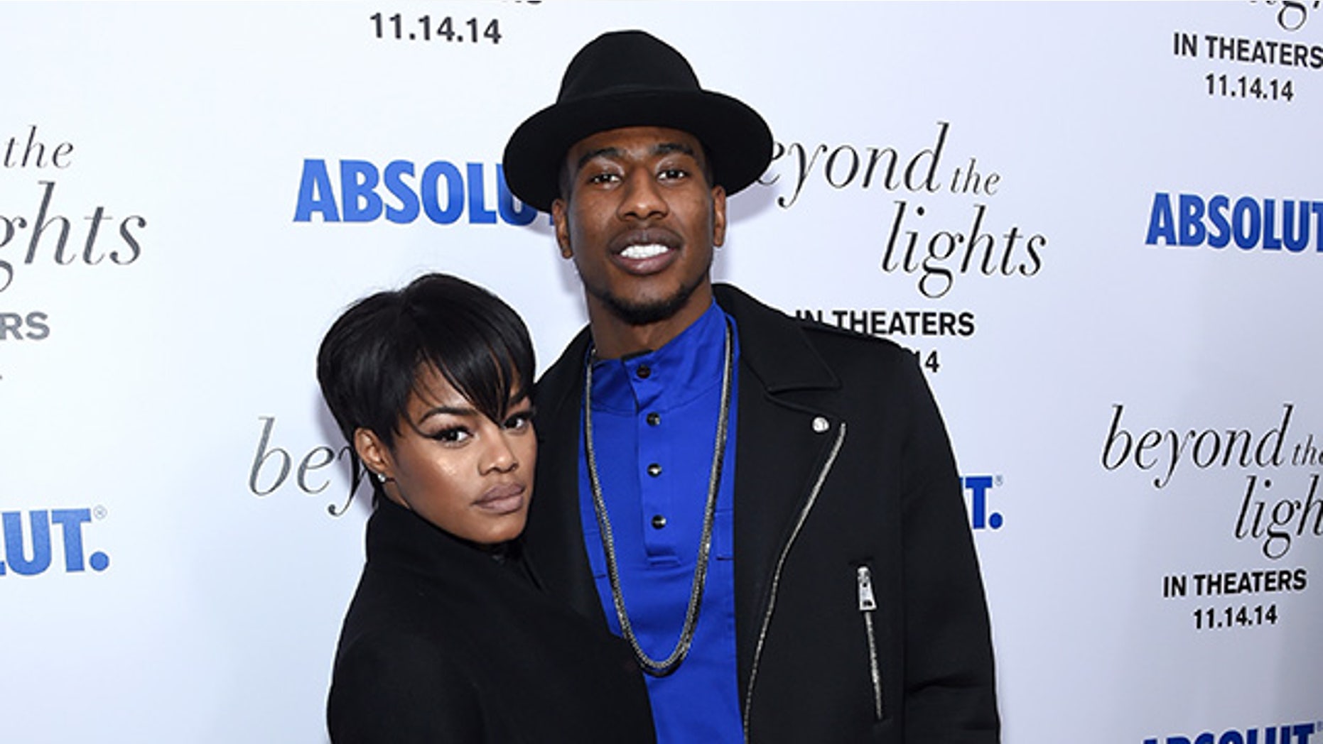 NEW YORK, NY - NOVEMBER 13: Teyana Taylor (L) and basketball player Iman Shumpert attend The New York Premiere Of Relativity Media's "Beyond the Lights" on November 13, 2014 in New York City. (Photo by Larry Busacca/Getty Images for Relativity Media)