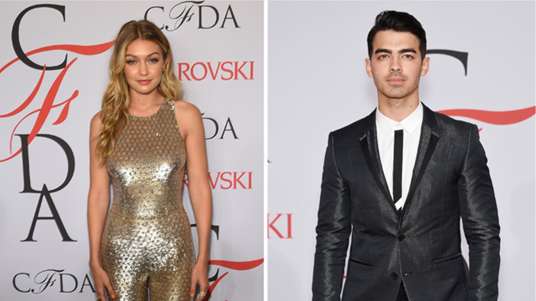 Gigi Hadid and Joe Jonas.