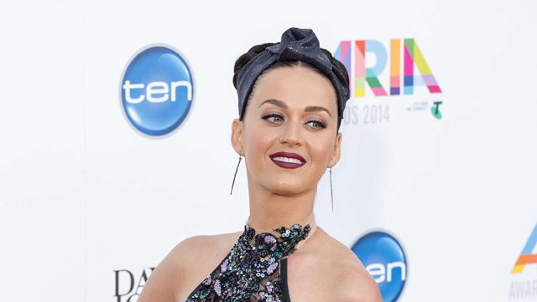 Katy Perry arrives at the ARIA Awards.<P>Pictured: Katy Perry<P><B>Ref: SPL900335 271114 </B><BR/>Picture by: Paul Shedlowich / Splash News<BR/></P><P><B>Splash News and Pictures</B><BR/>Los Angeles:310-821-2666<BR/>New York:212-619-2666<BR/>London:870-934-2666<BR/>photodesk@splashnews.com<BR/></P>