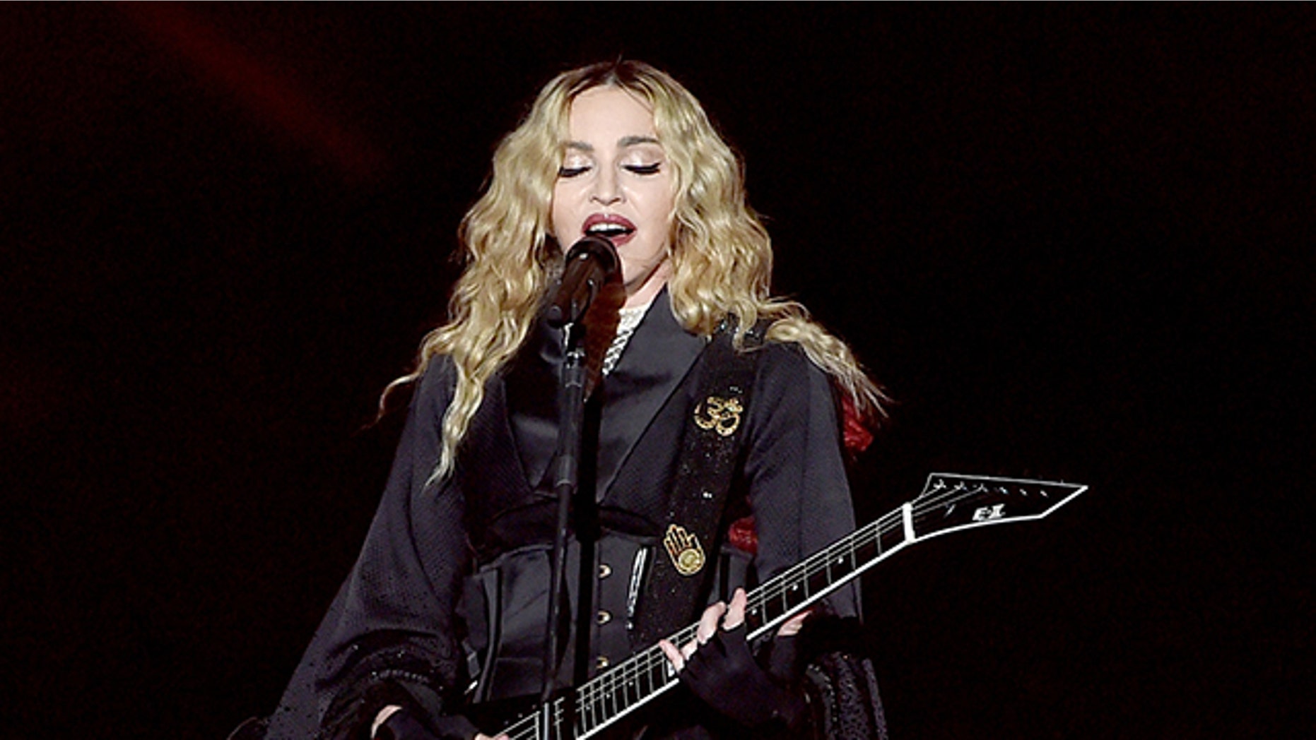 January 2016. Madonna in concert.