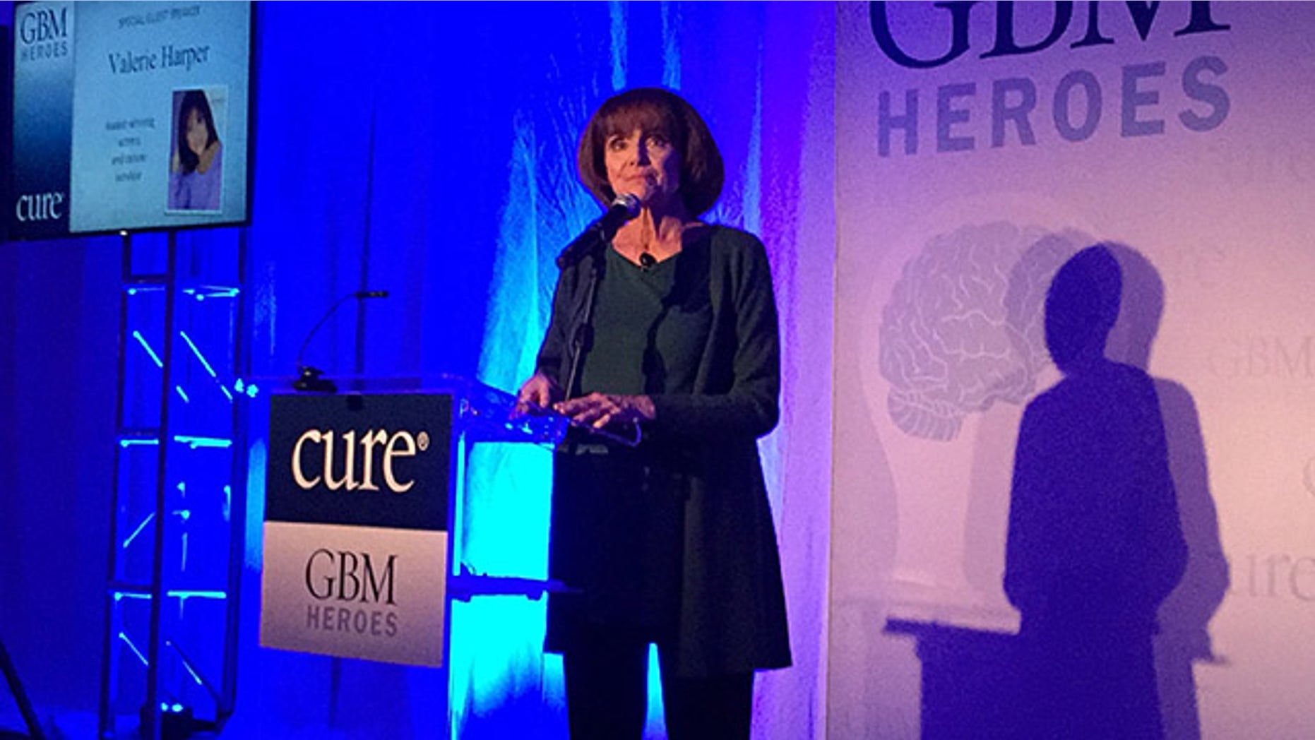 November 2015. Valerie Harper at the GBM Heroes Awards in San Antonio, Texas.