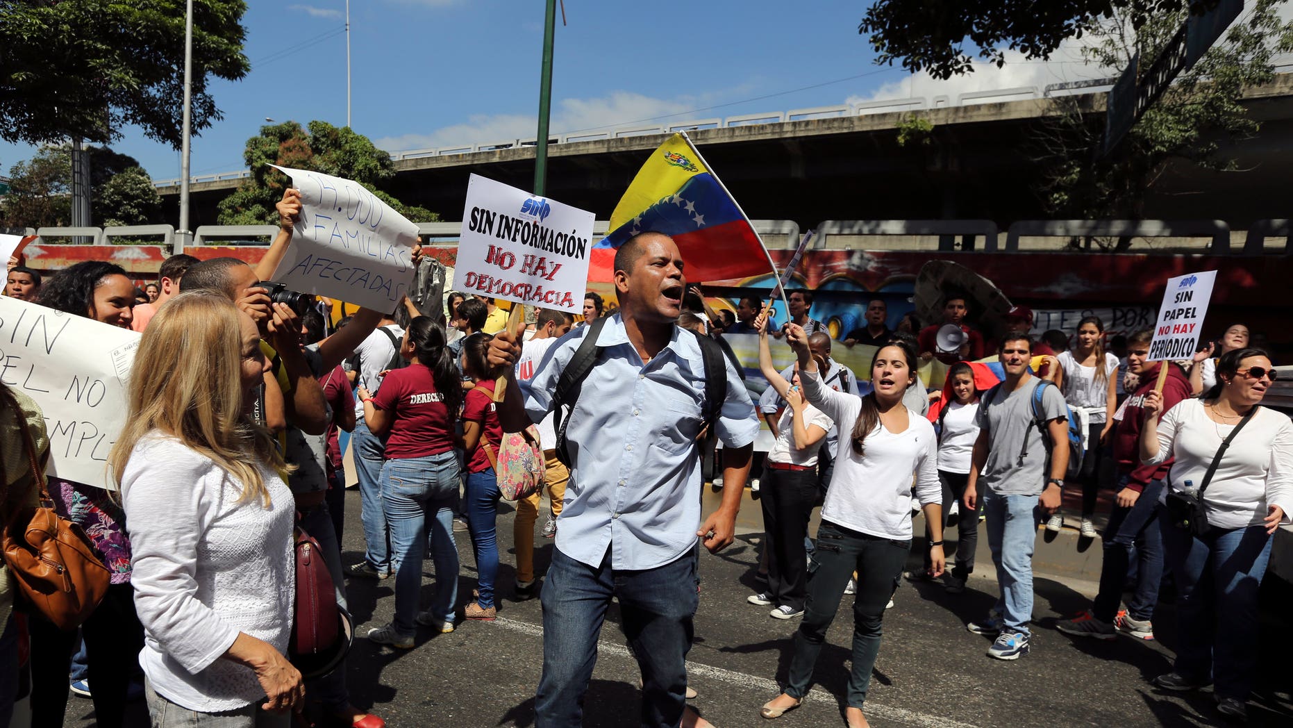 Venezuelan AntiGovernment Protests Turn Violent, One Demonstrator Dead