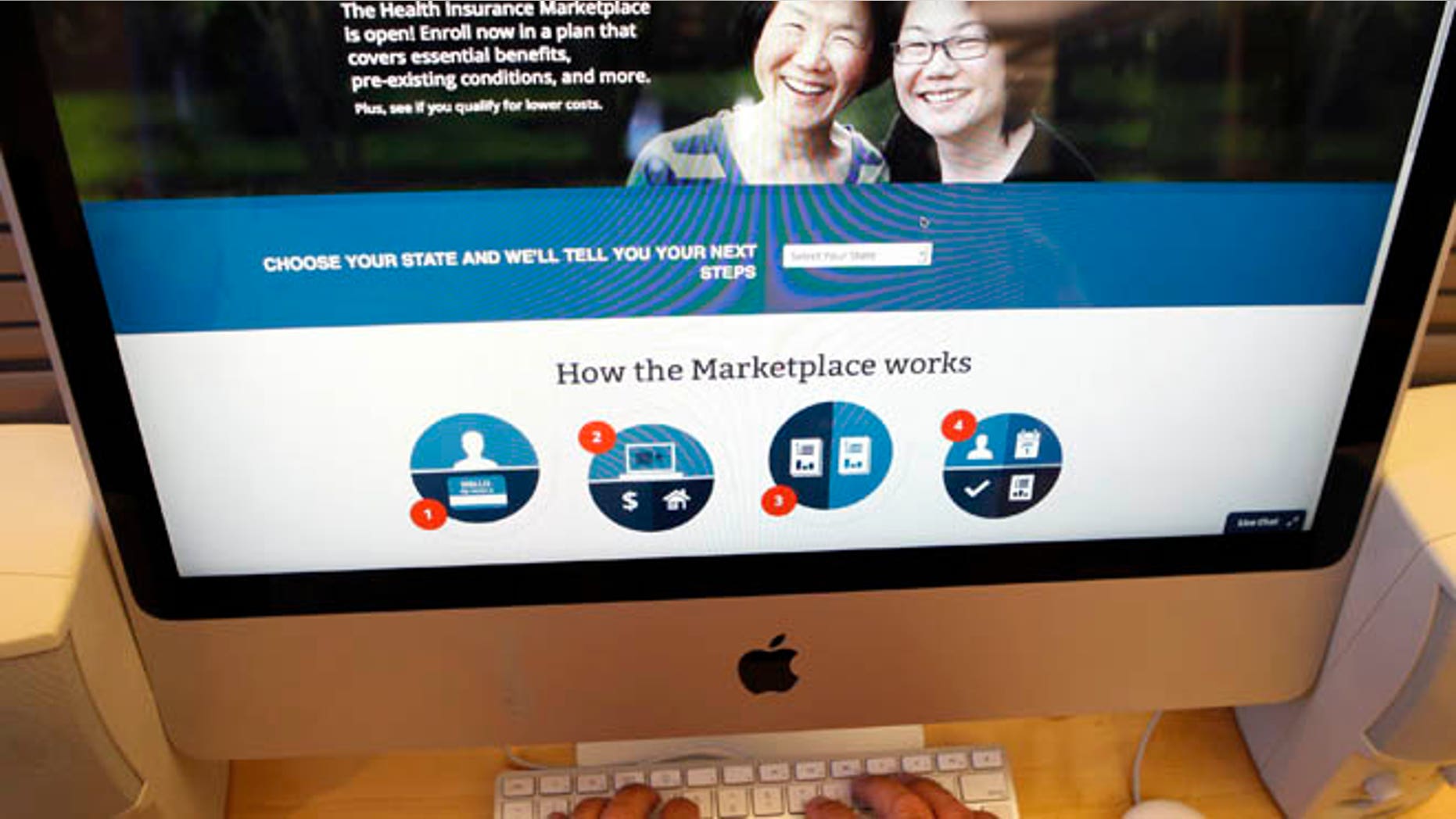 FILE: UNDATED: The Affordable Care Act website.