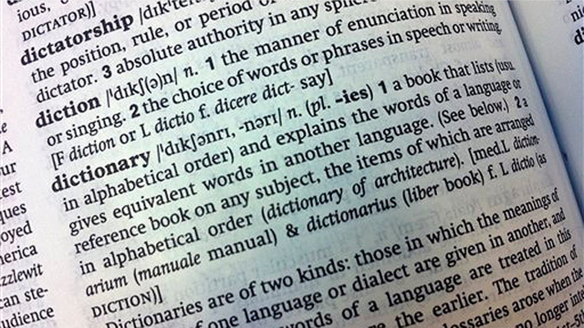 Aug. 29: An entry in the Oxford English Dictionary, defining a dictionary. It's been in print for over a century, but in future the Oxford English Dictionary -- the authoritative guide to the English language -- may only be available to peruse online.