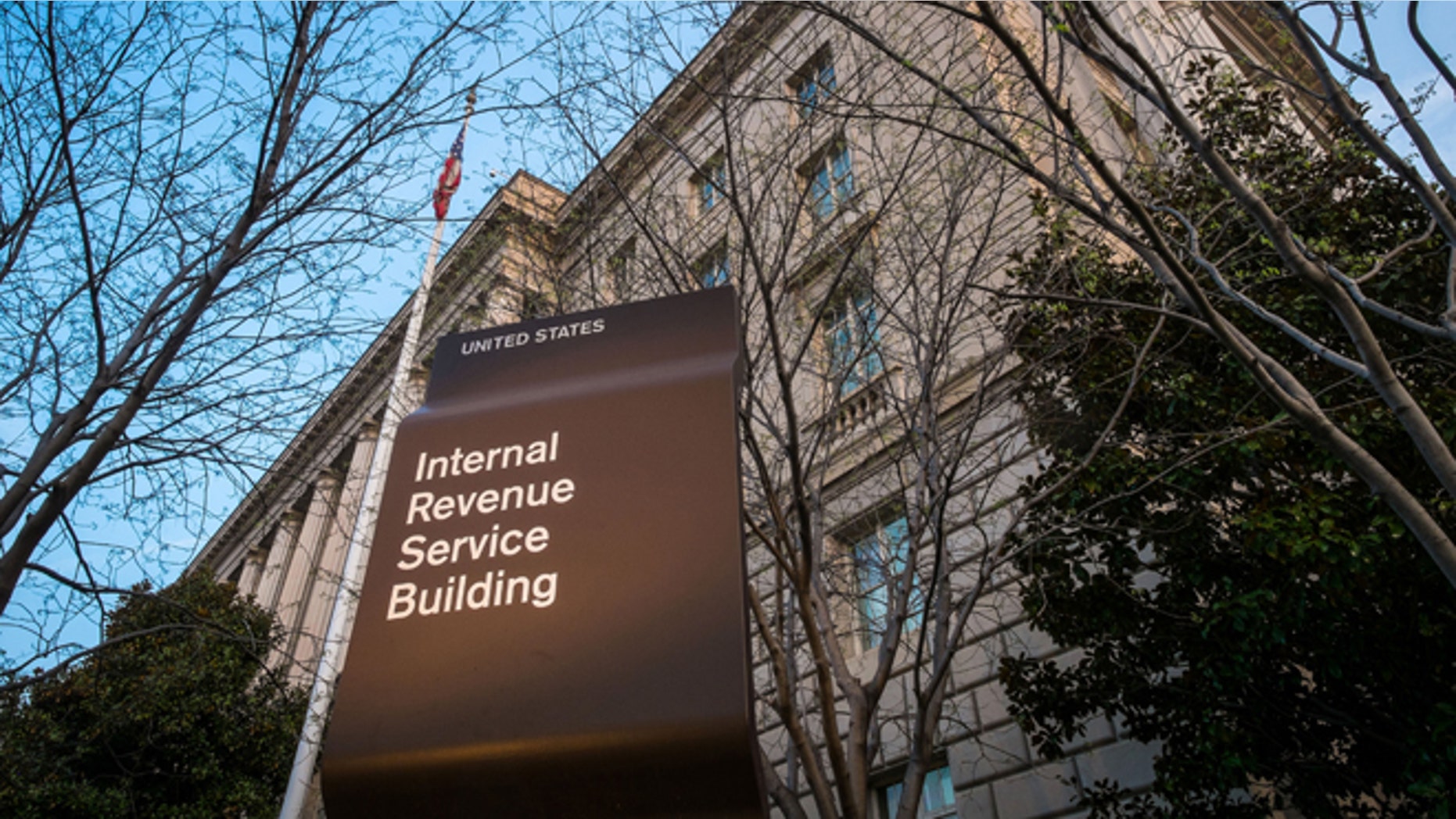 FILE- April 13, 2014: The Internal Revenue Service Headquarters (IRS) building is seen in Washington.