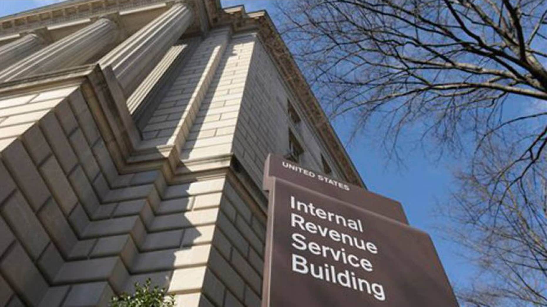 March 22, 2013: Exterior of the Internal Revenue Service building in Washington.