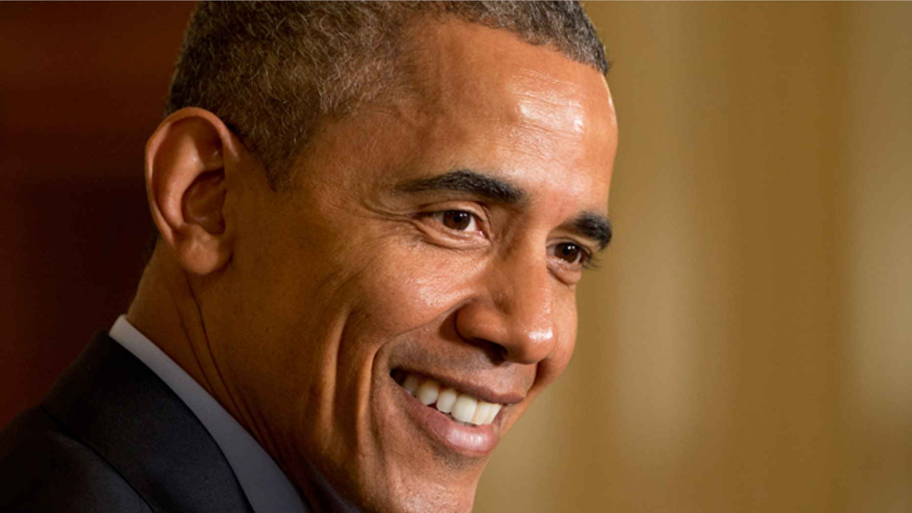 March 23, 2015: President Obama speaks in the East Room of the White House in Washington during the White House Science Fair.