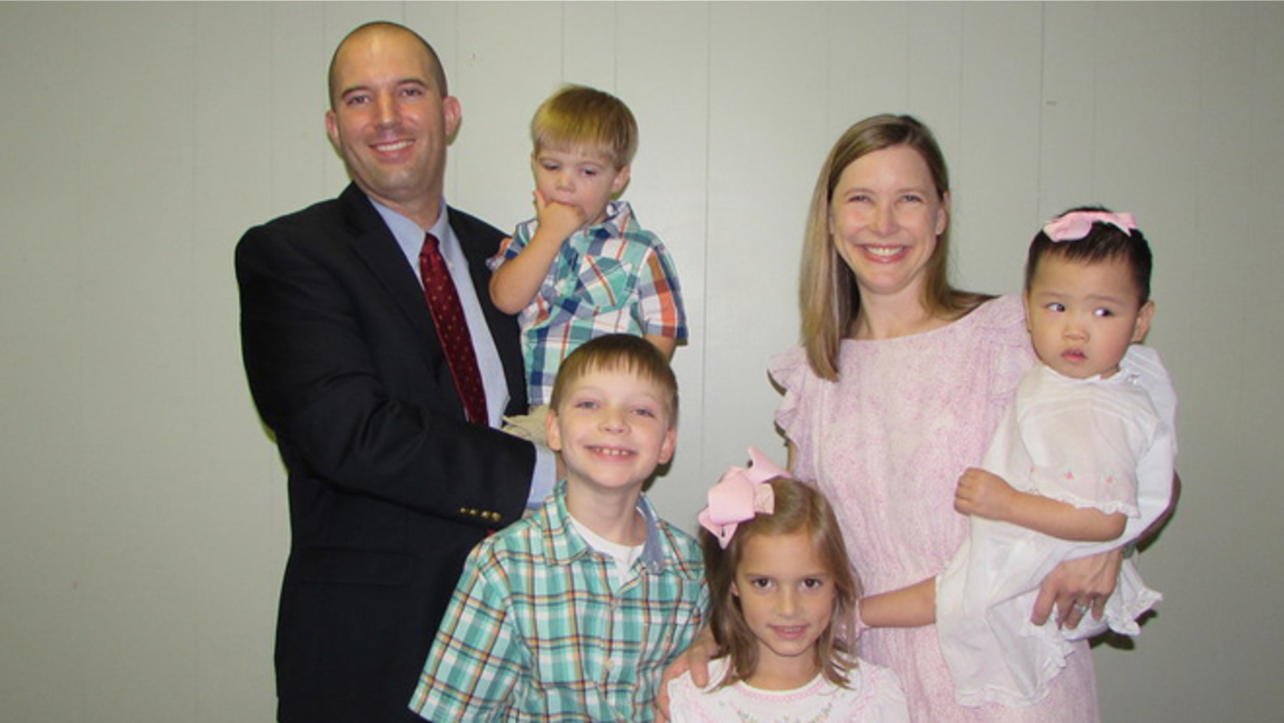Pastor Daniel Ausbun and his family