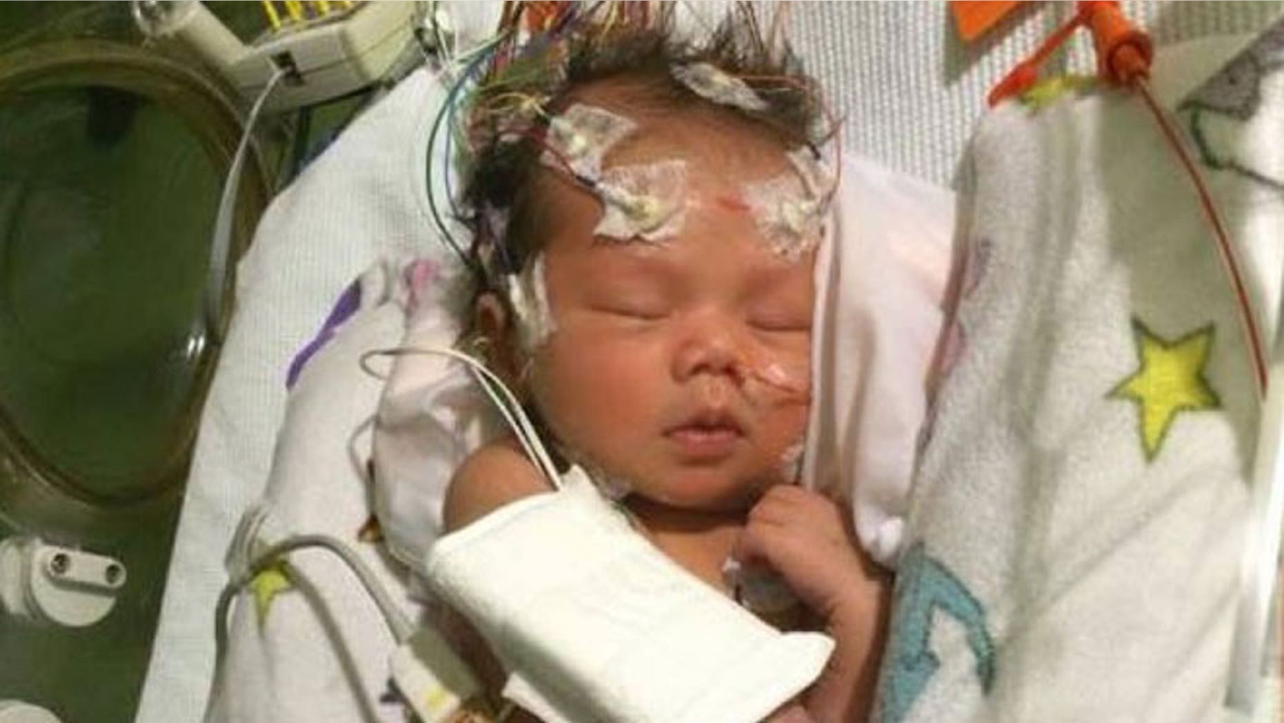 Doctors are running tests on baby Annalynne Magallon (pictured here), who, at 2 weeks old, is having strokes and seizures. As her family waits for answers, their Fort Worth, Texas, community has raised over $15,000 since Monday for a GoFundMe account created by her uncle to help cover her medical expenses.