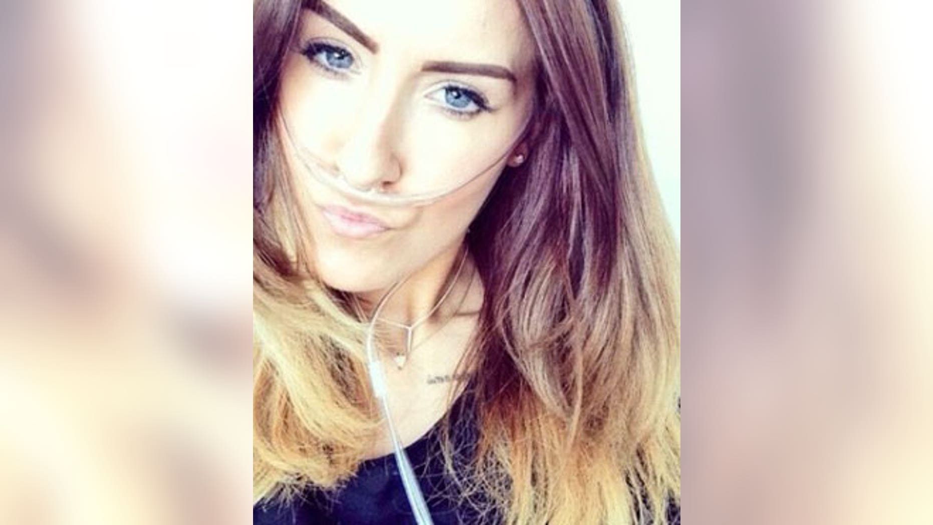 Channan Petrides, 22, has cystic fibrosis, a genetic condition that causes damage to the lungs and digestive system. Her health began deteriorating at age 19, and doctors recently gave her about a year to live.