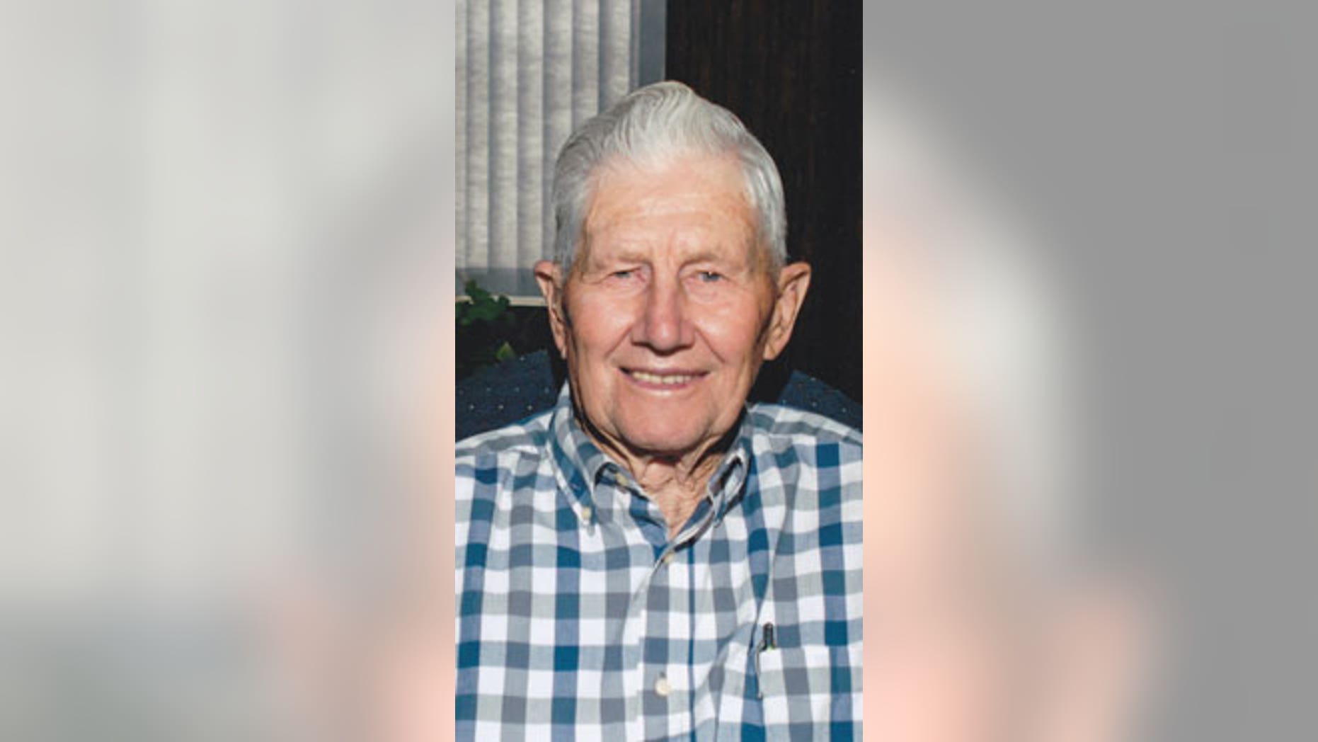 John Zilverberg on his 100th birthday, August 2, 2013.