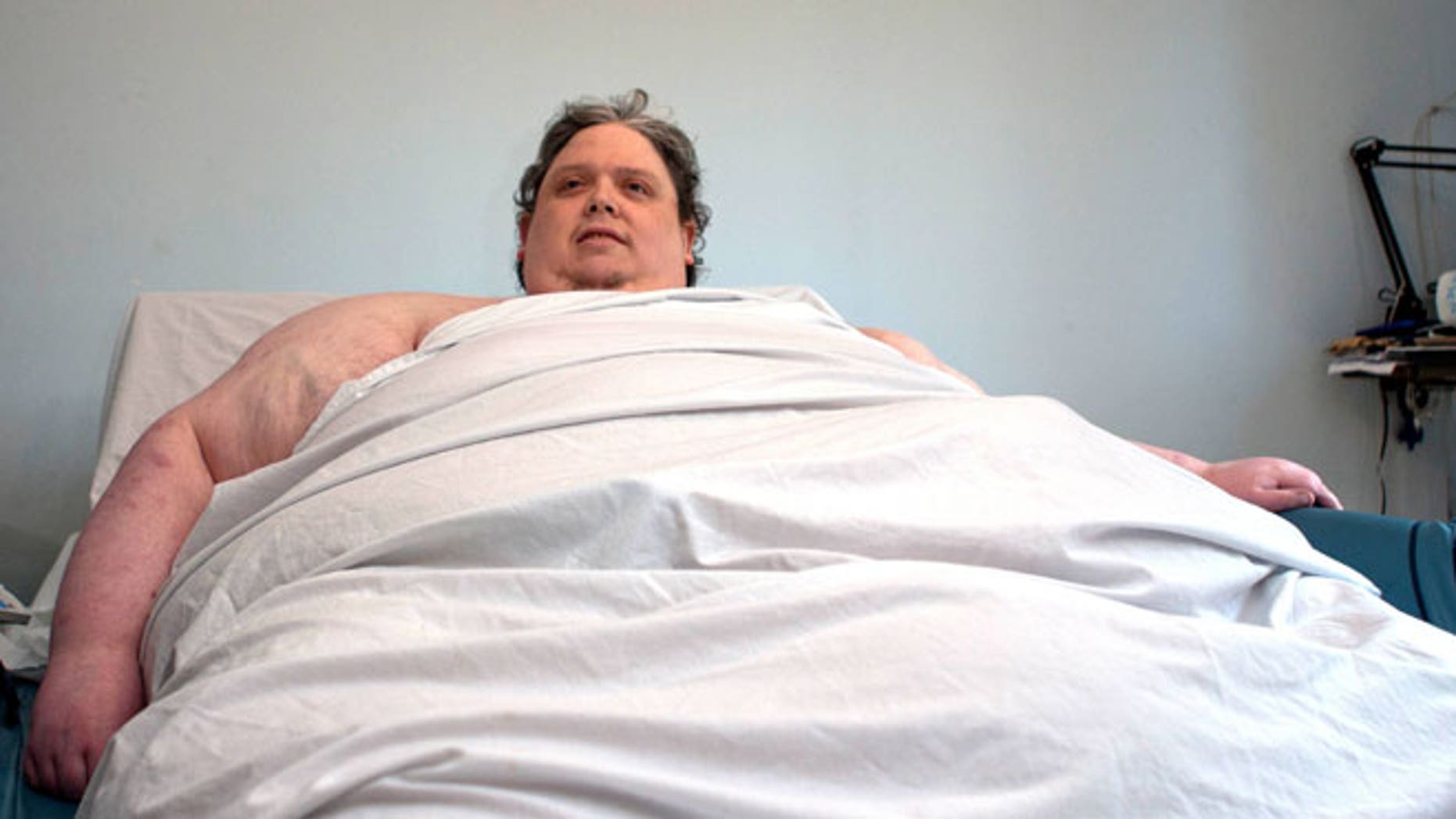 Кит Мартин самый толстый человек в мире