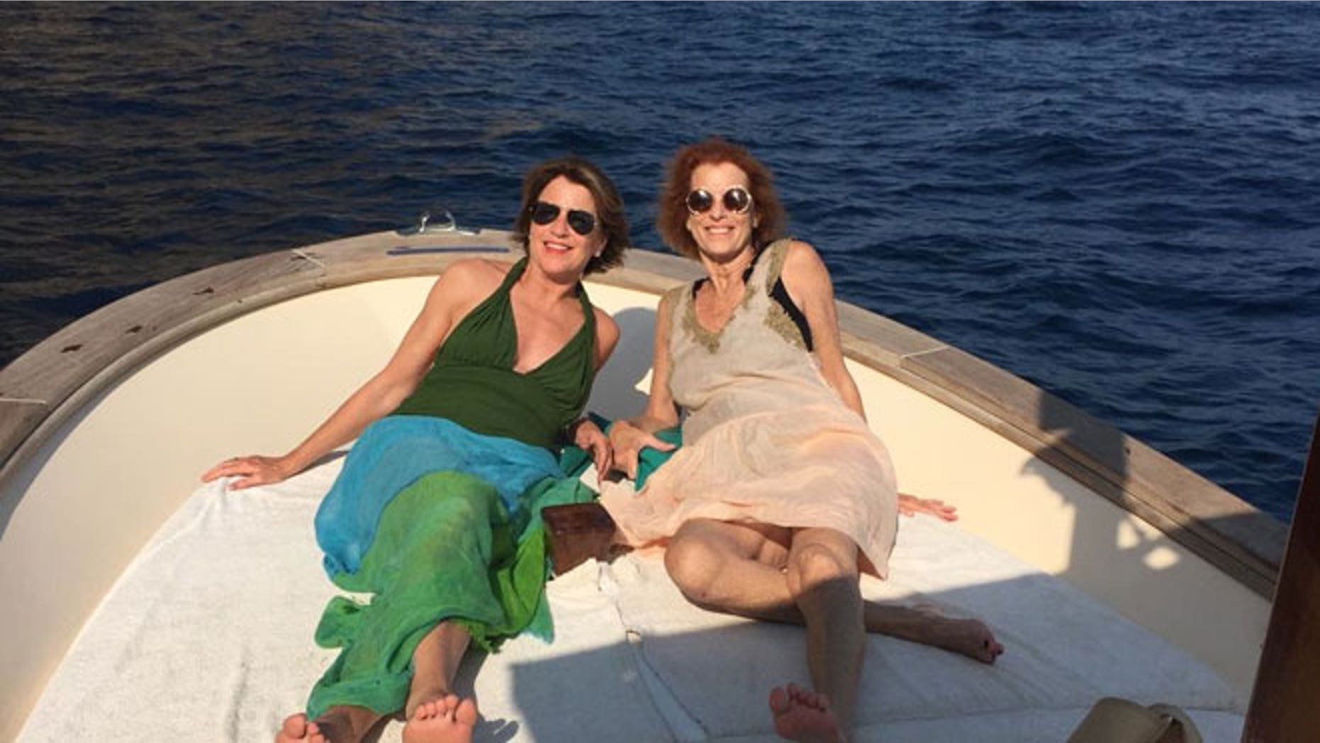 My sister Laura and I on vacation this summer