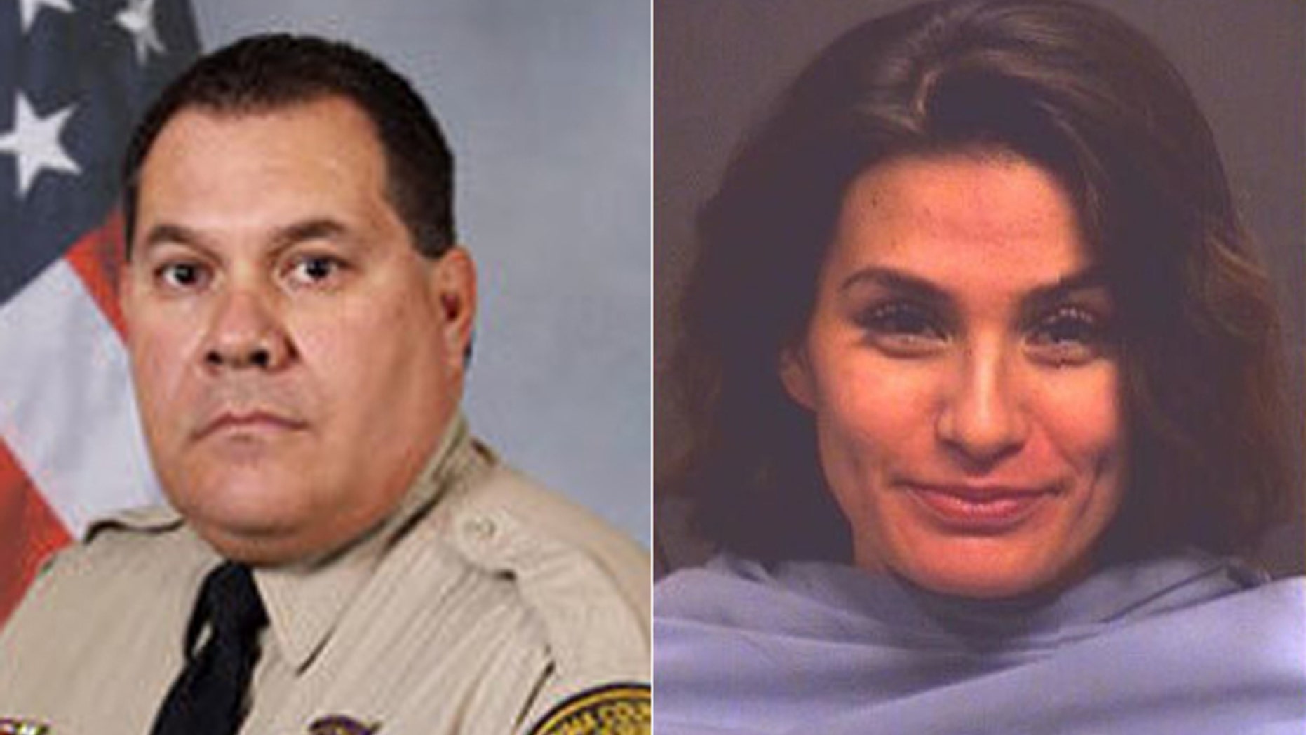 Yesennia Gonzalez, right, was accused of engaging in the struggle that left Traffic Unit Sgt. Mark Bustamante without his left eye.